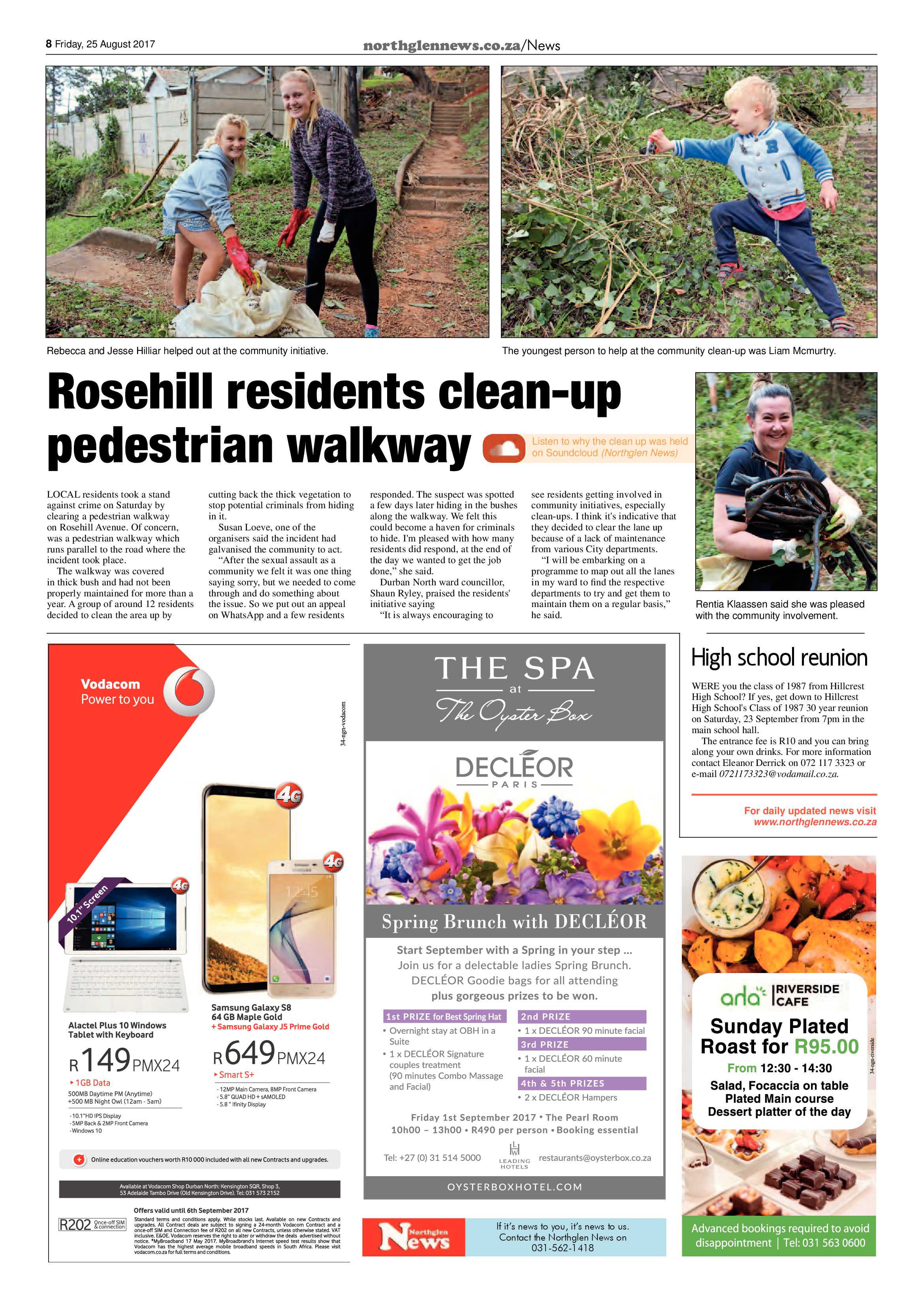 Northglen News 25 August 2017 page 8