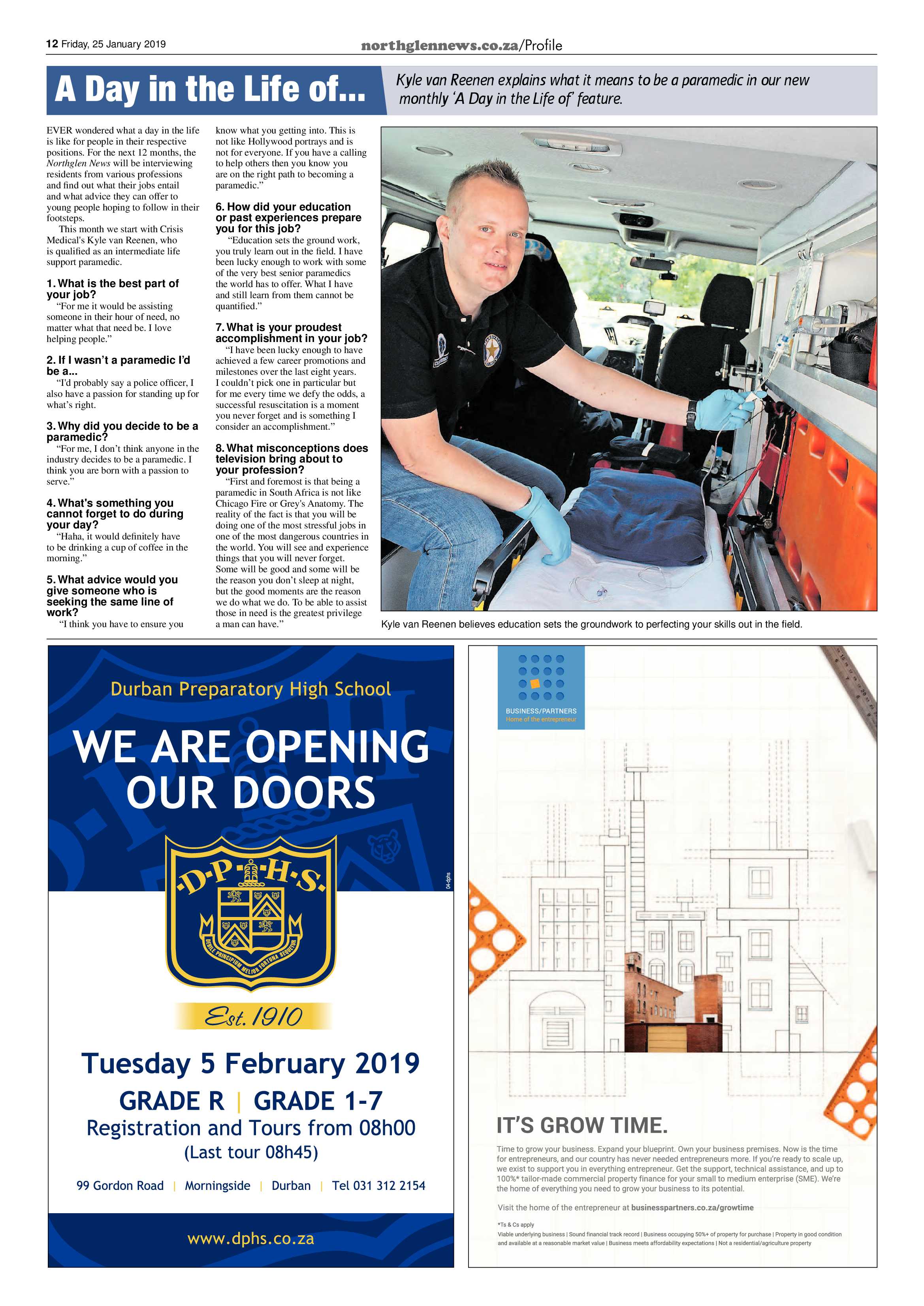 Northglen News 25 January 2019 page 12