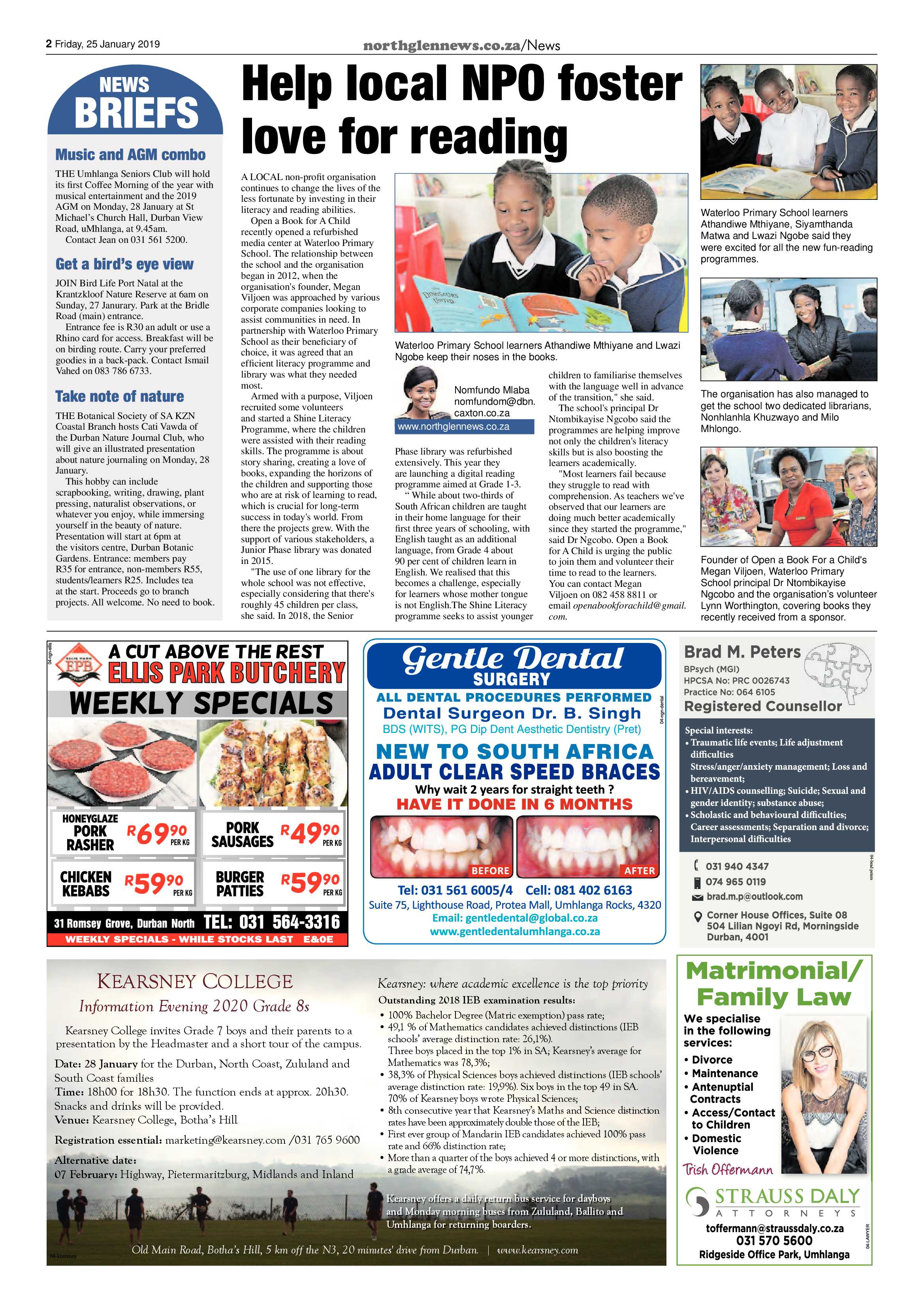 Northglen News 25 January 2019 page 2