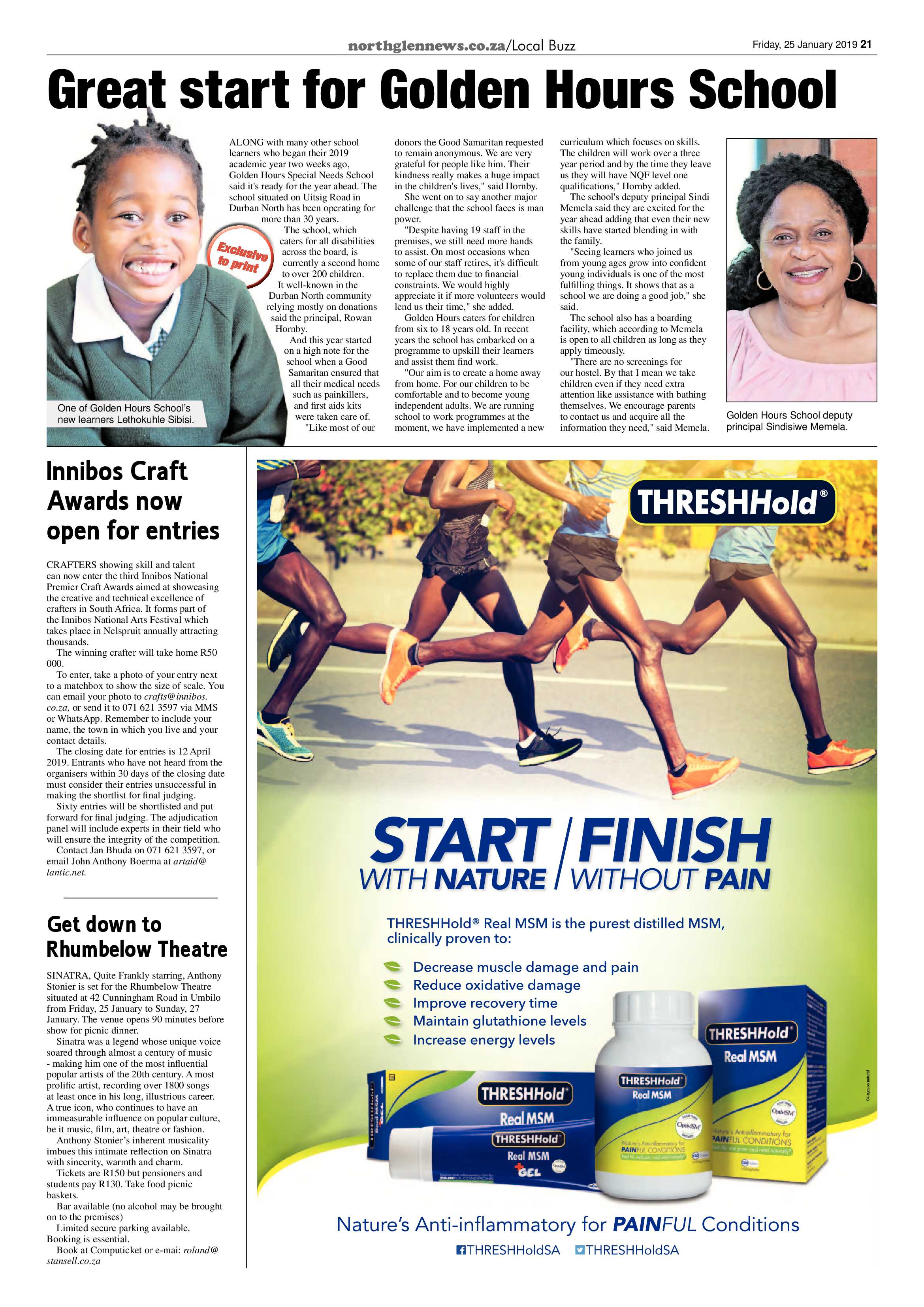 Northglen News 25 January 2019 page 21