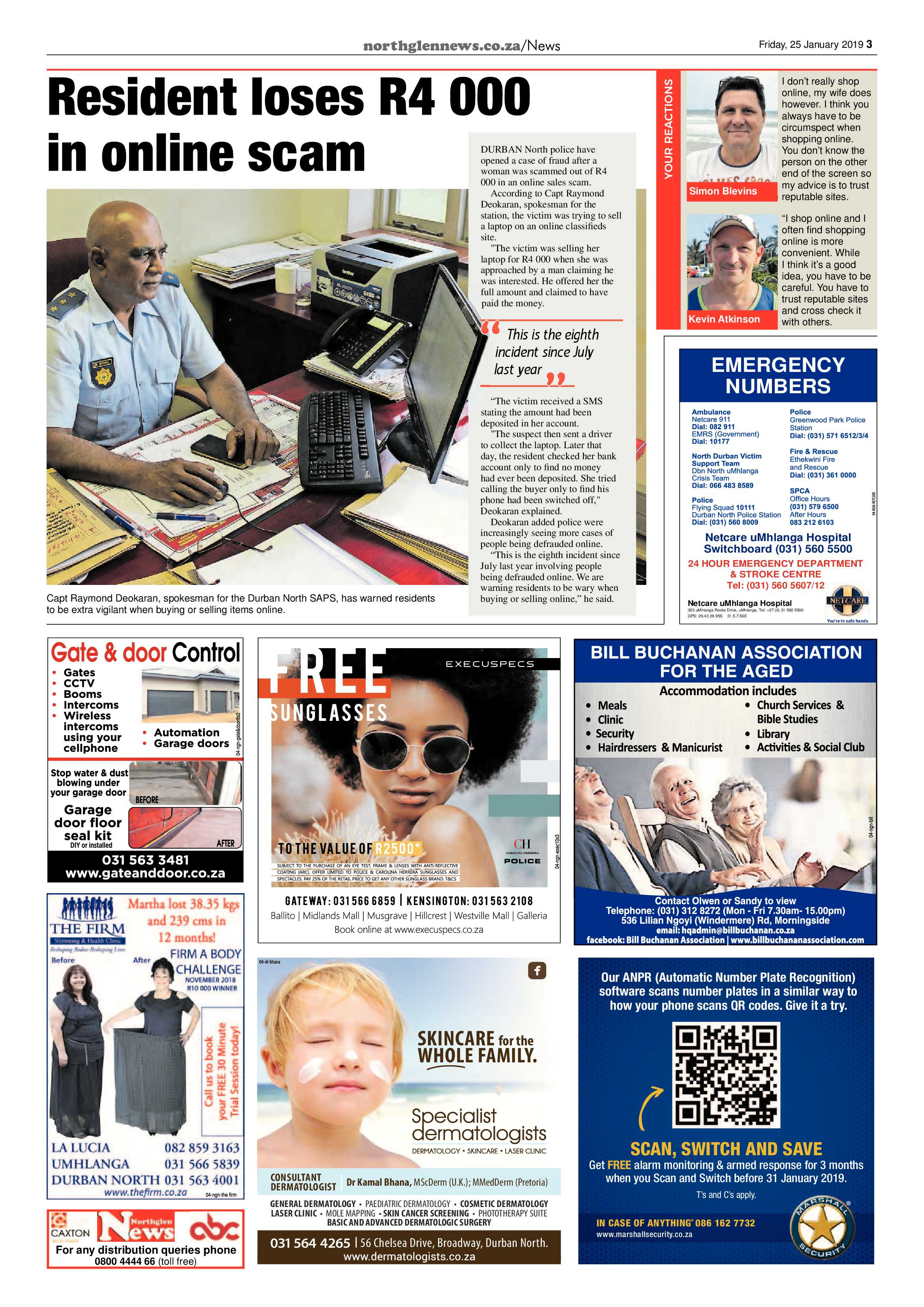 Northglen News 25 January 2019 page 3