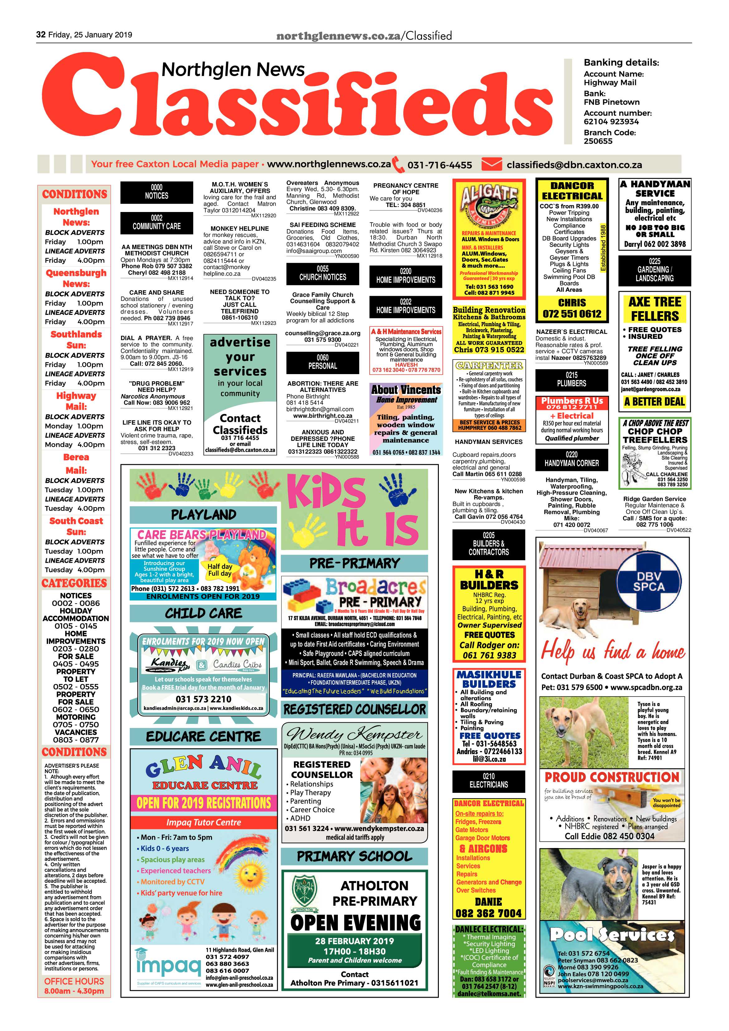 Northglen News 25 January 2019 page 32