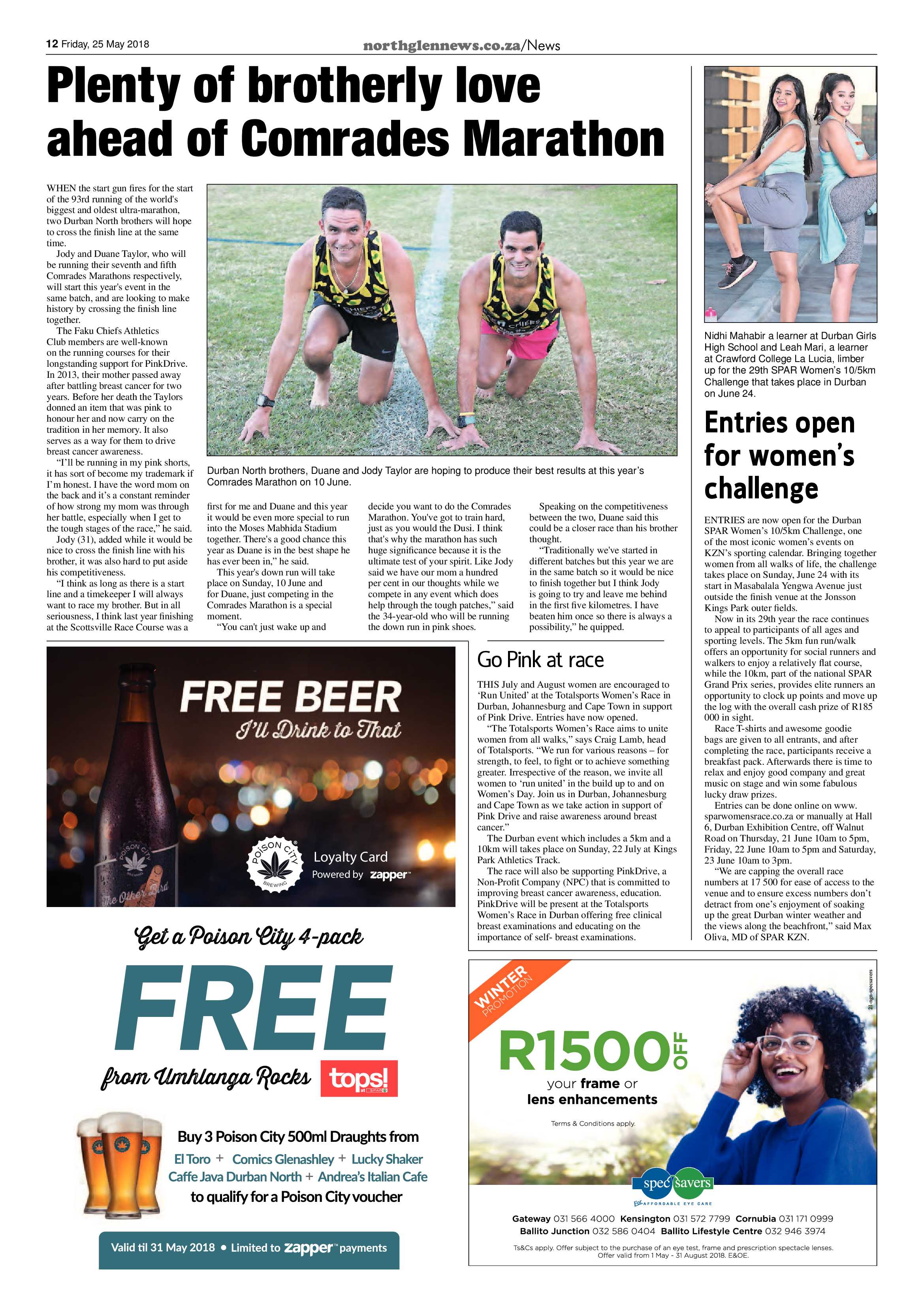 Northglen News 25 May 2018 page 12