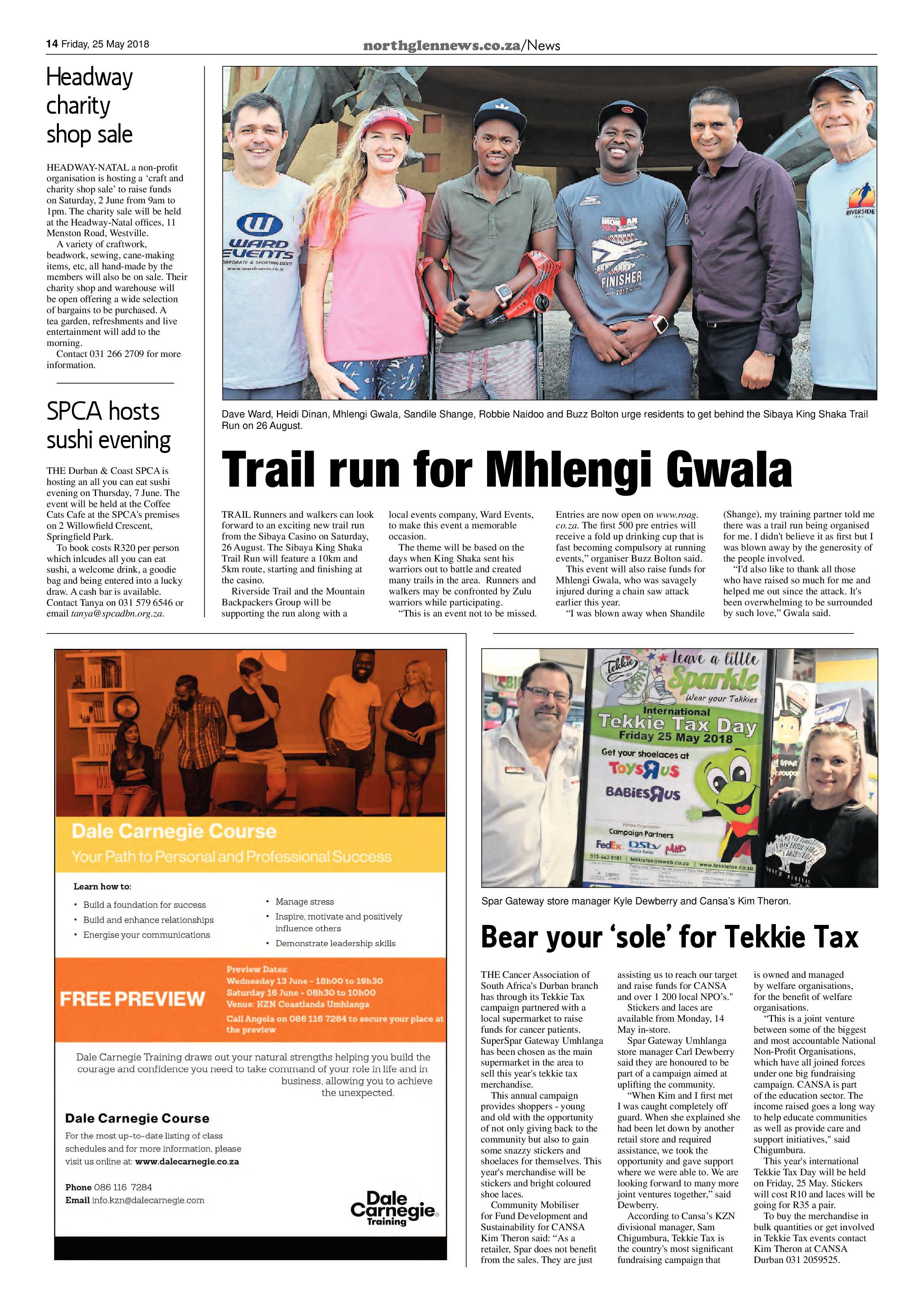 Northglen News 25 May 2018 page 14