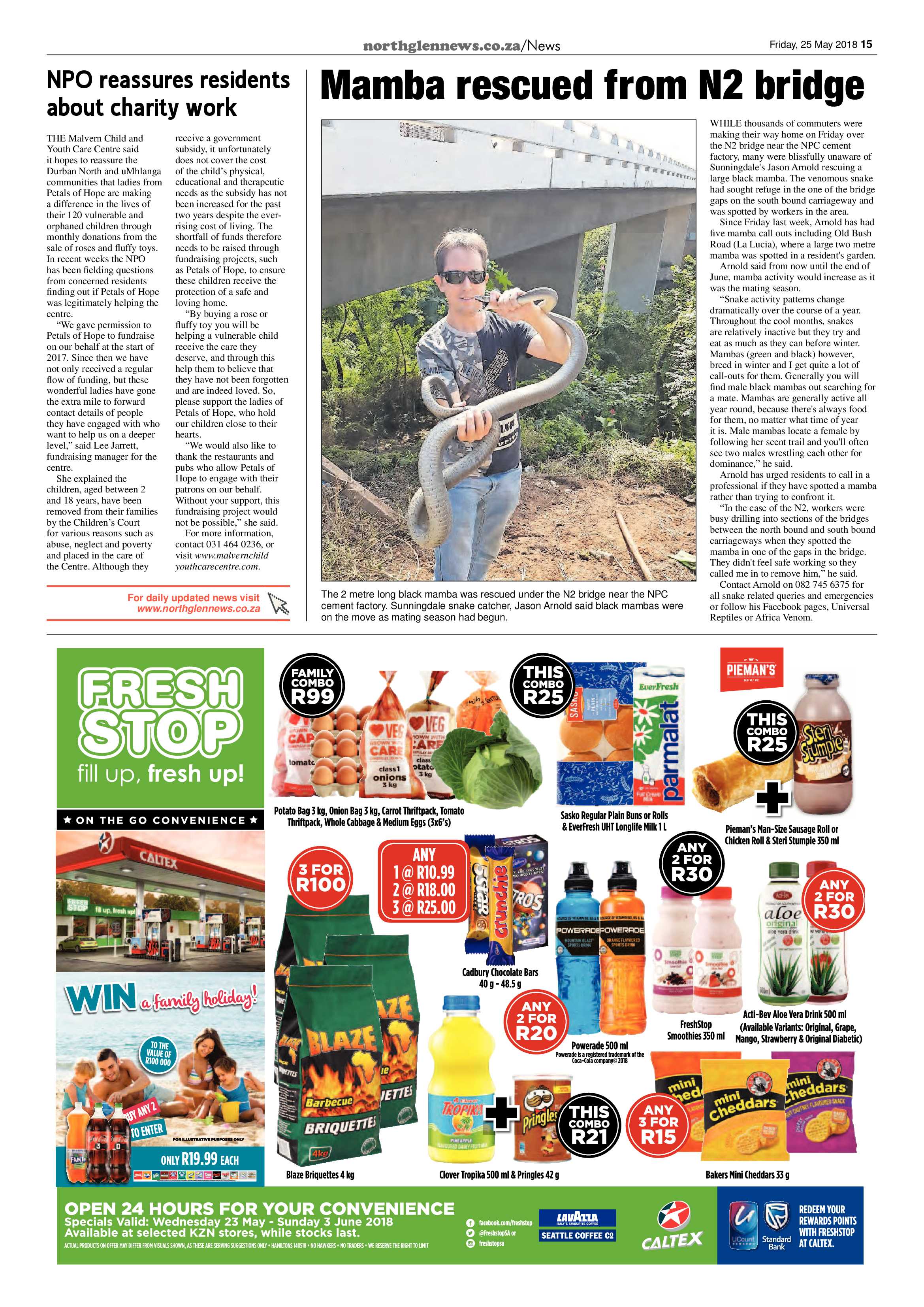 Northglen News 25 May 2018 page 15
