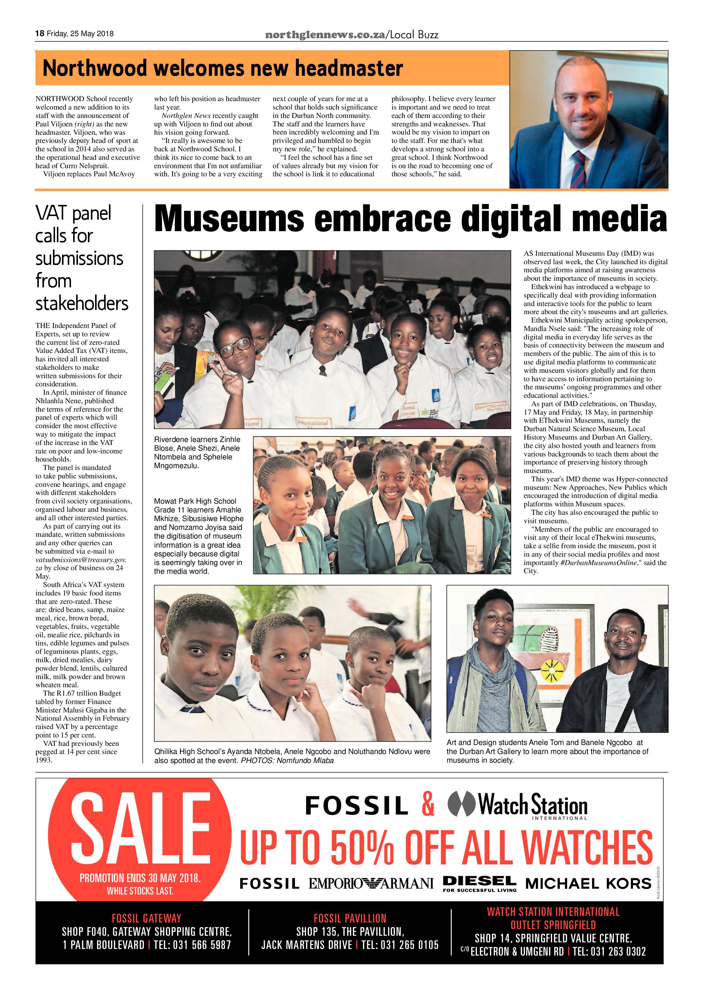 Northglen News 25 May 2018 page 18