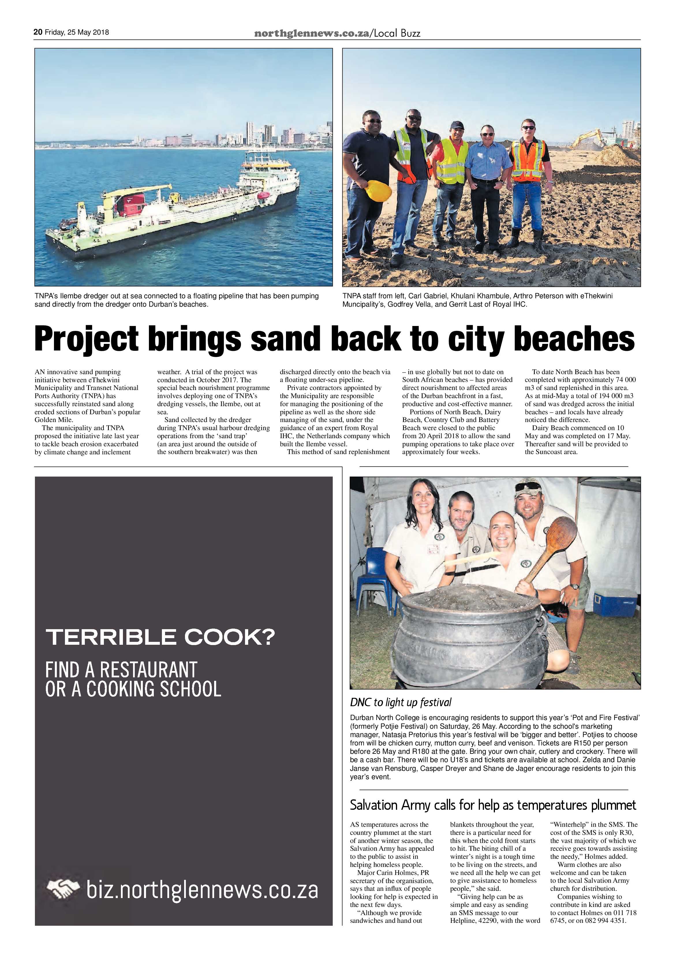 Northglen News 25 May 2018 page 20