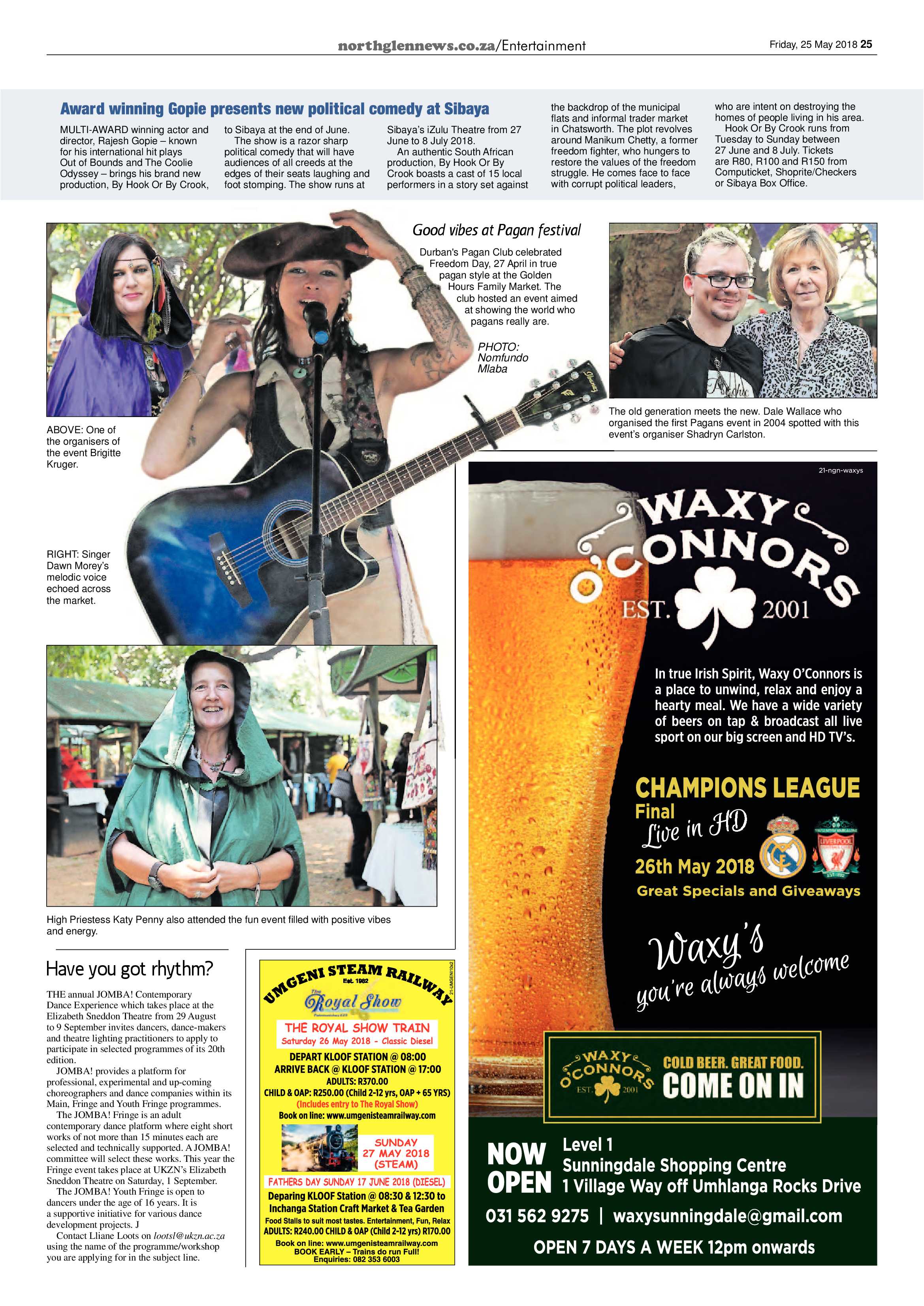 Northglen News 25 May 2018 page 25