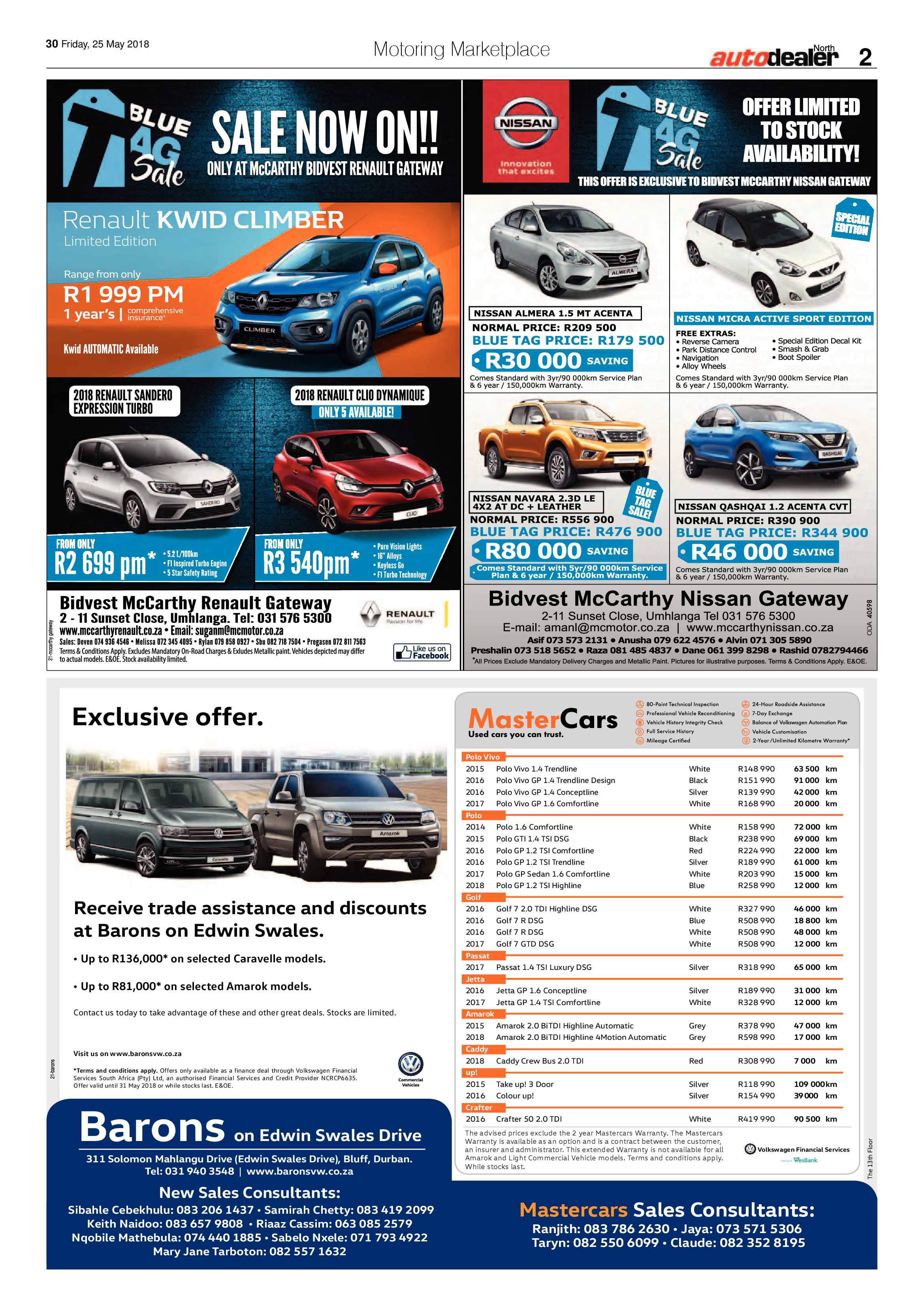 Northglen News 25 May 2018 page 30