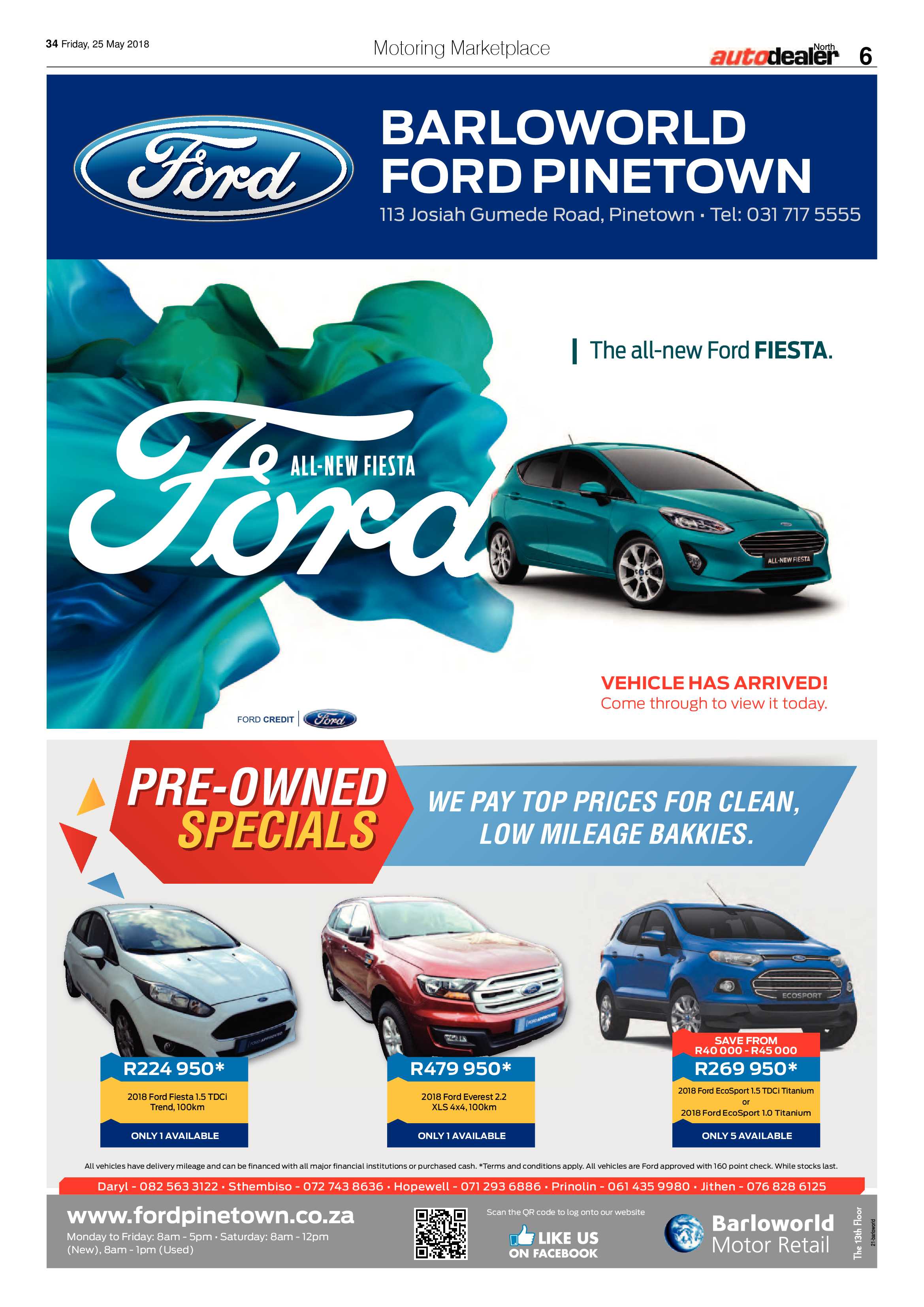 Northglen News 25 May 2018 page 34