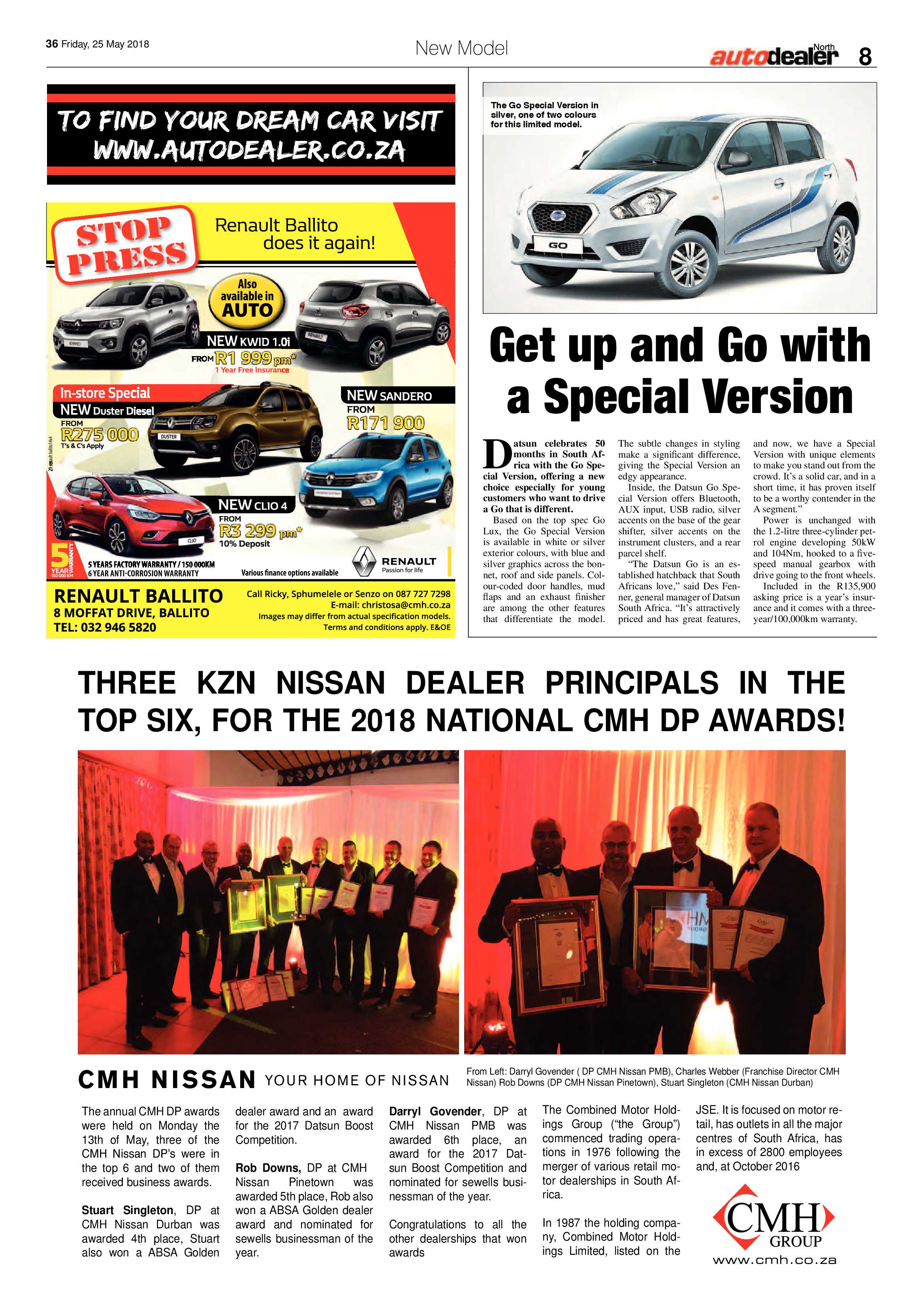 Northglen News 25 May 2018 page 36
