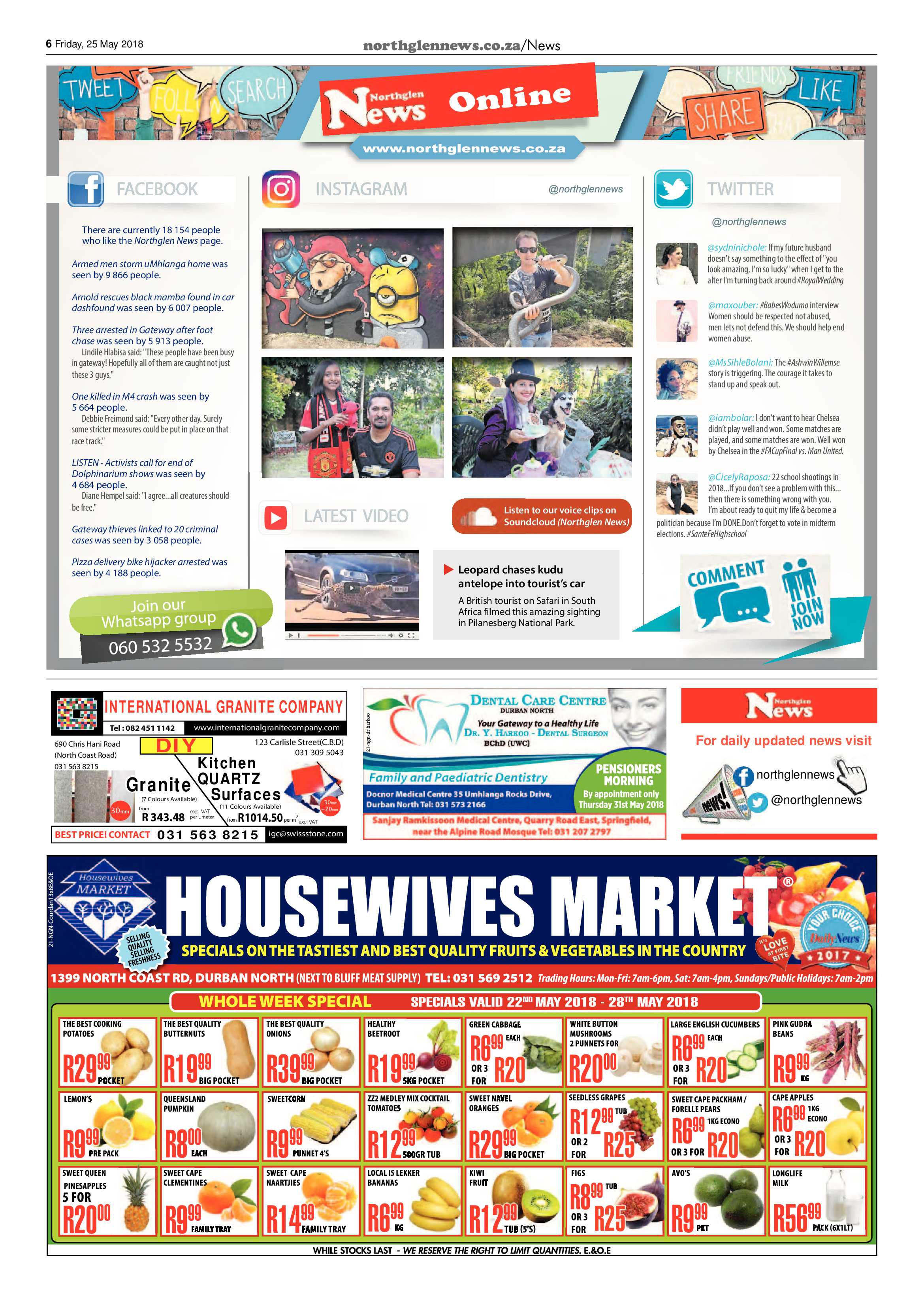 Northglen News 25 May 2018 page 6