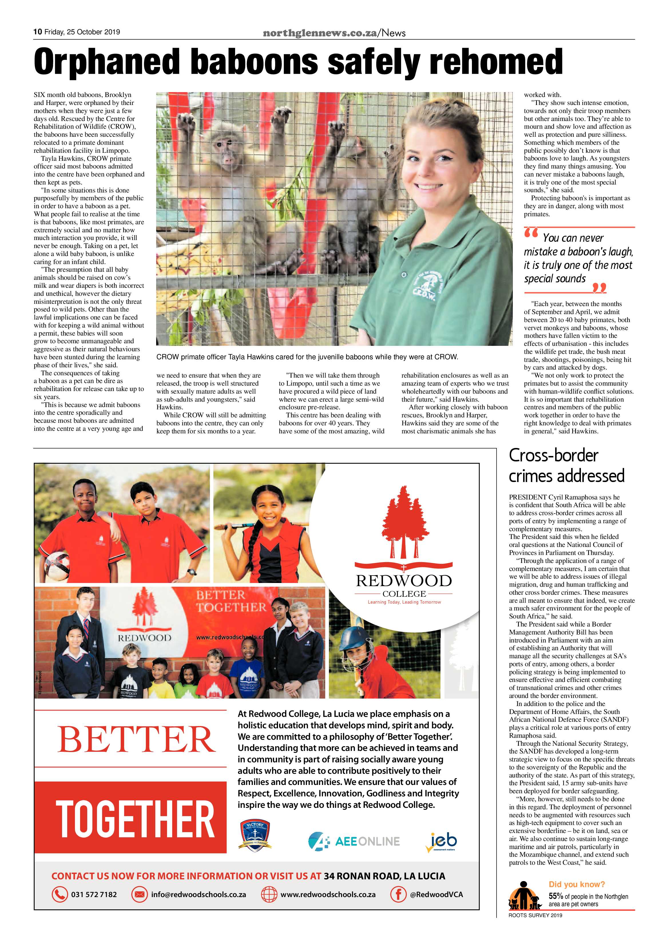 Northglen News 25 October 2019 page 10