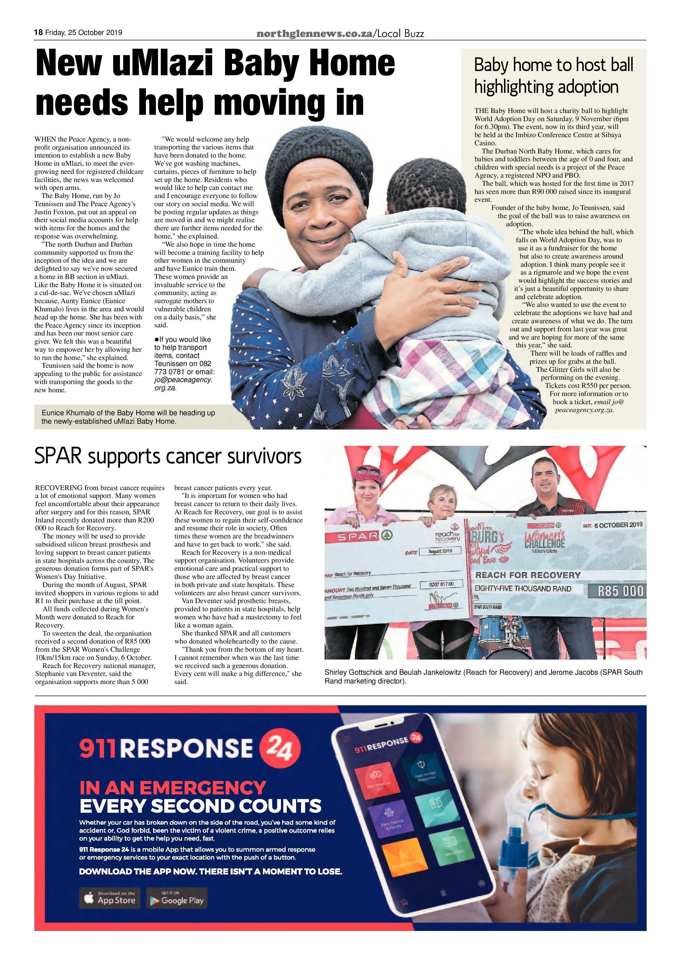 Northglen News 25 October 2019 page 18