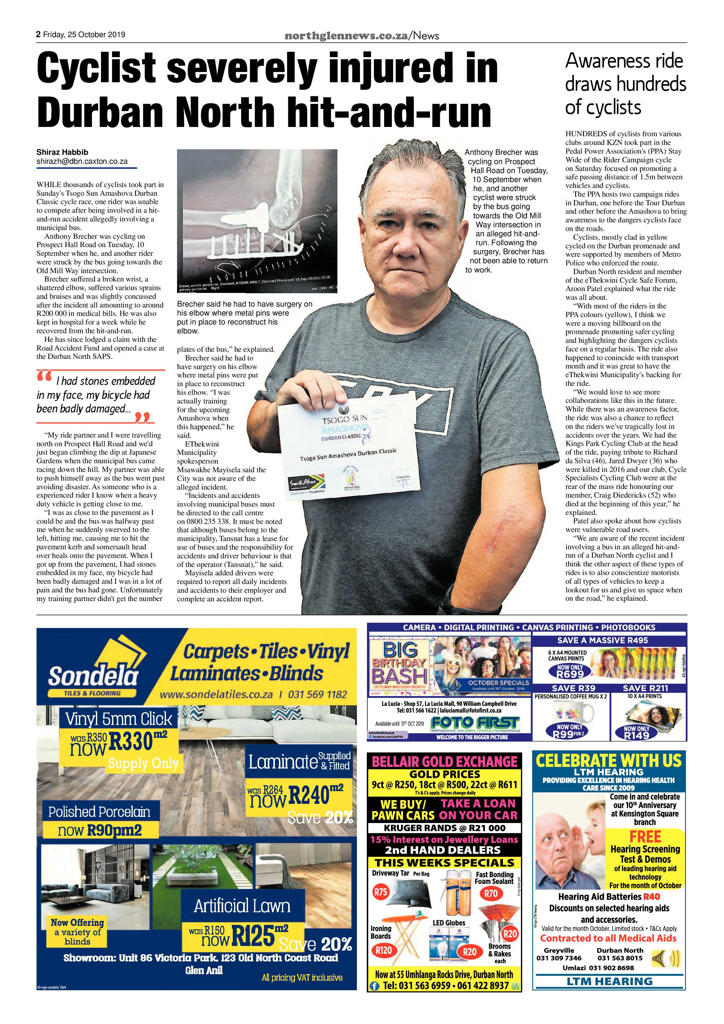 Northglen News 25 October 2019 page 2