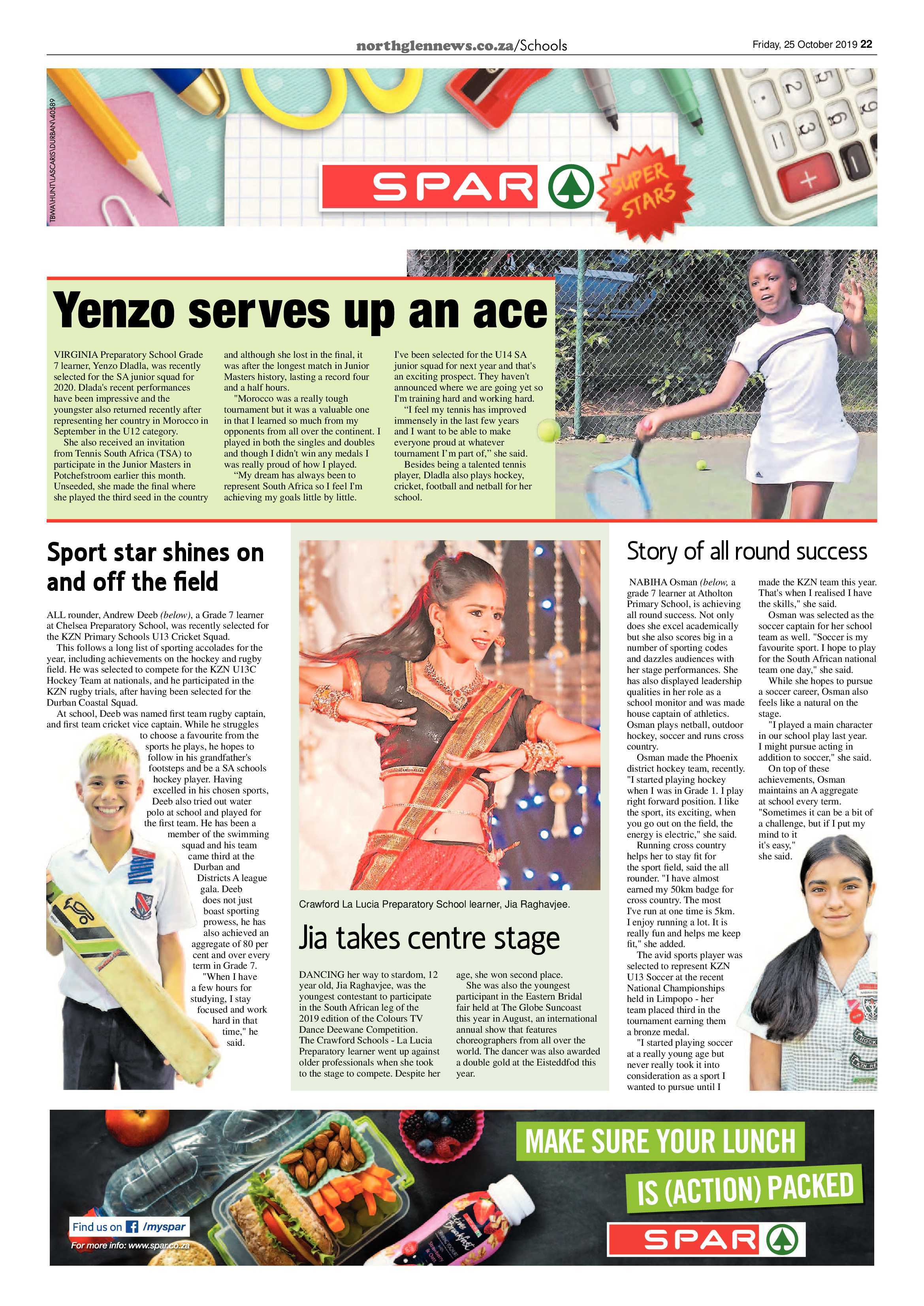 Northglen News 25 October 2019 page 22