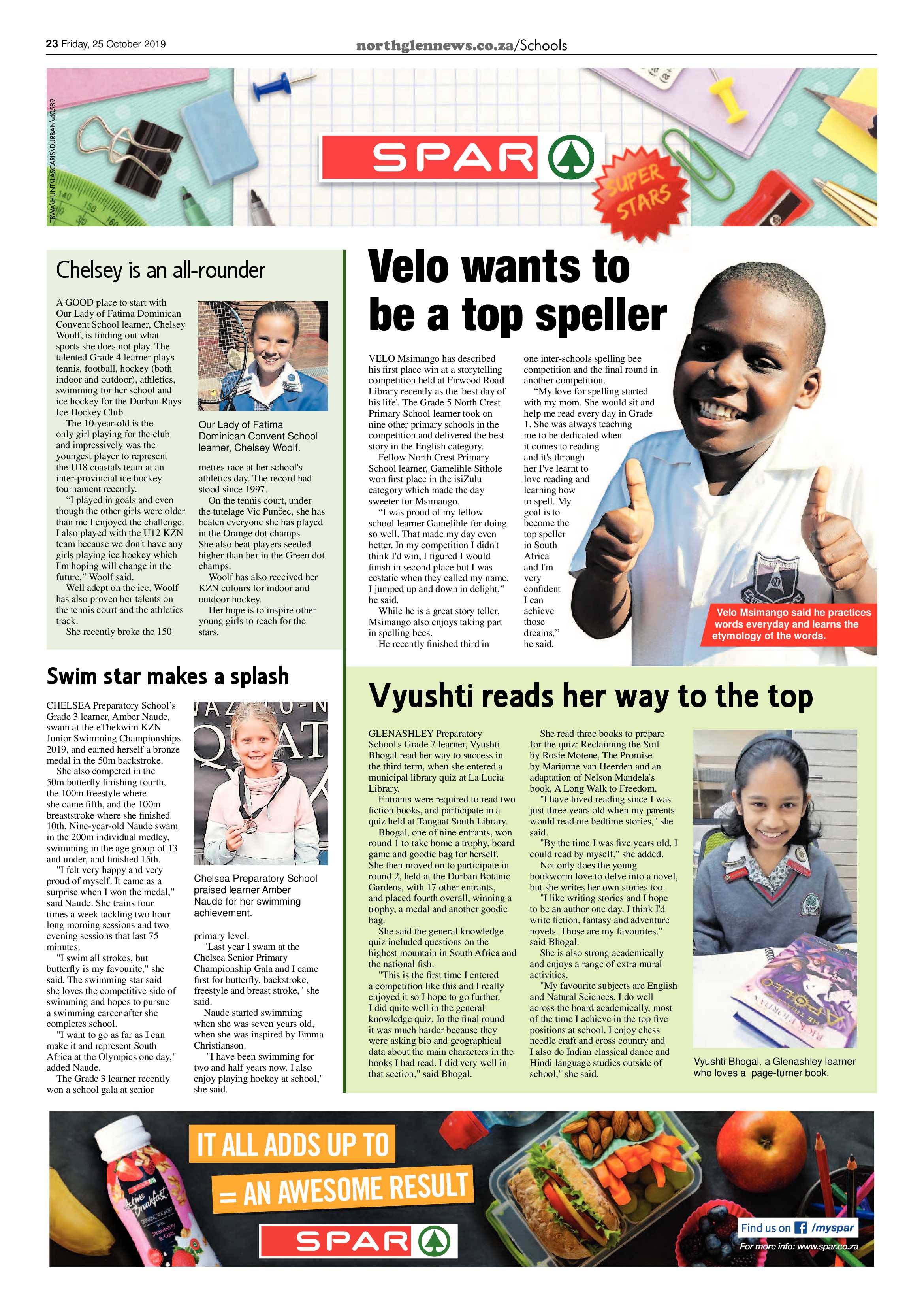 Northglen News 25 October 2019 page 23