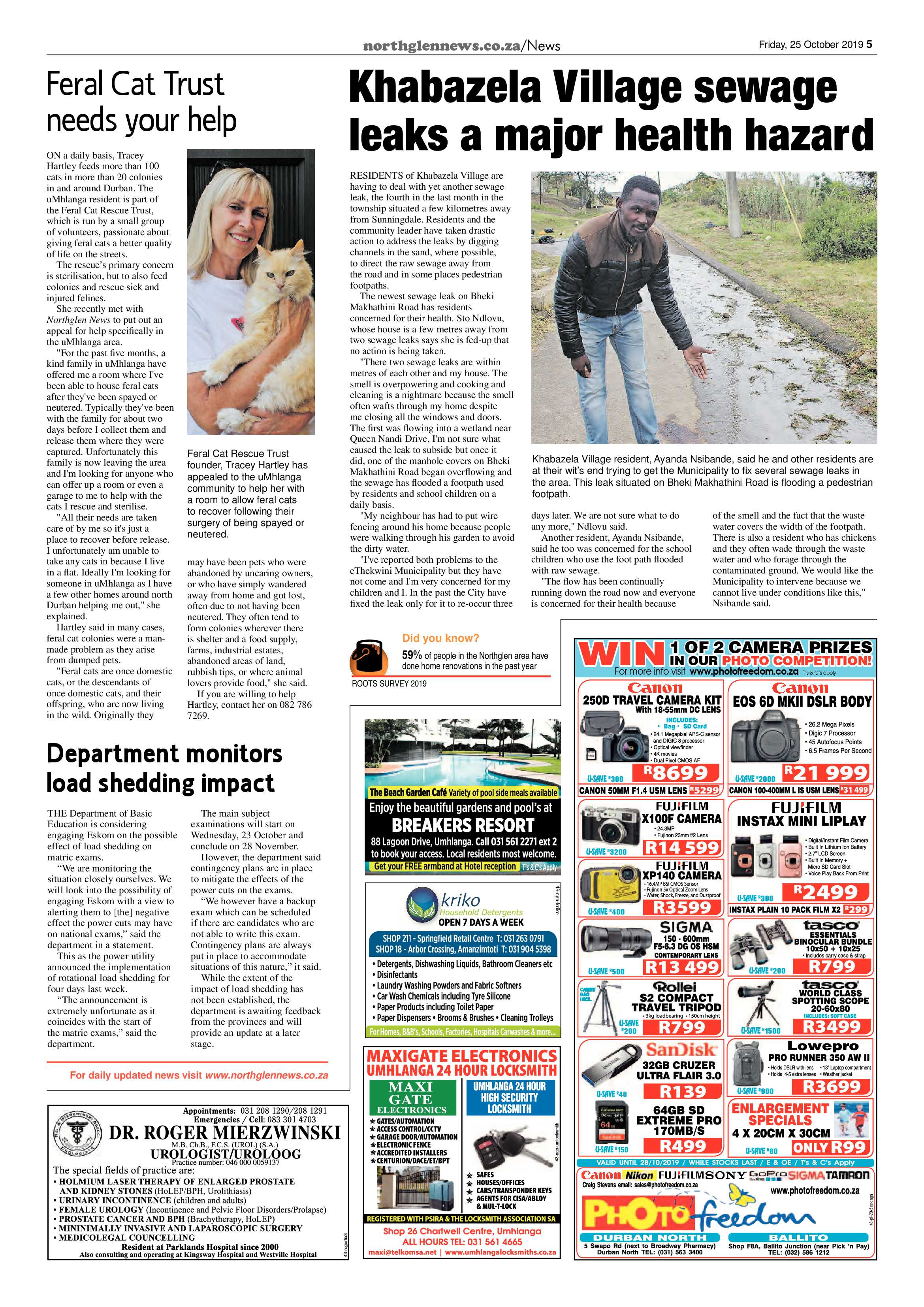Northglen News 25 October 2019 page 5