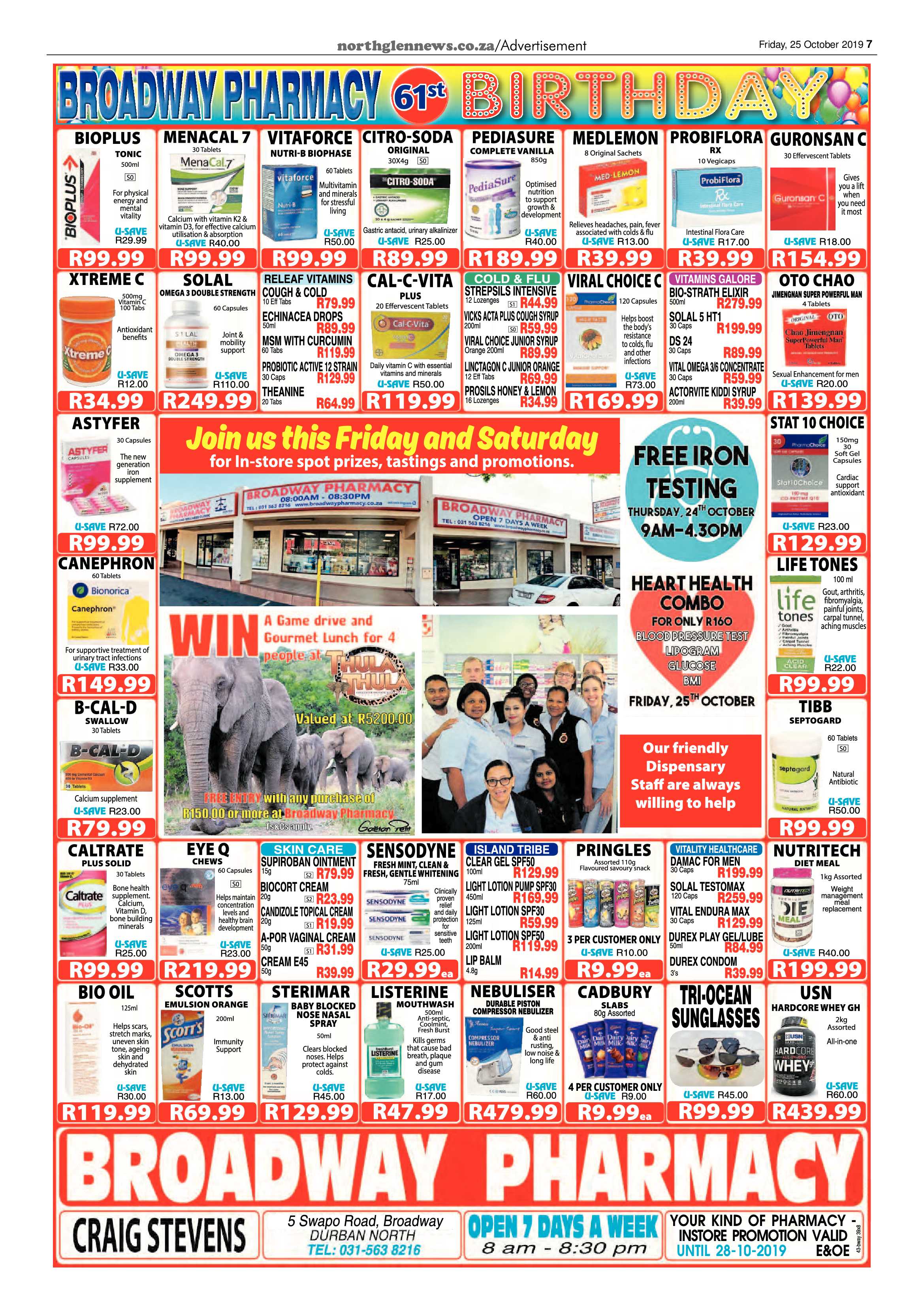 Northglen News 25 October 2019 page 7