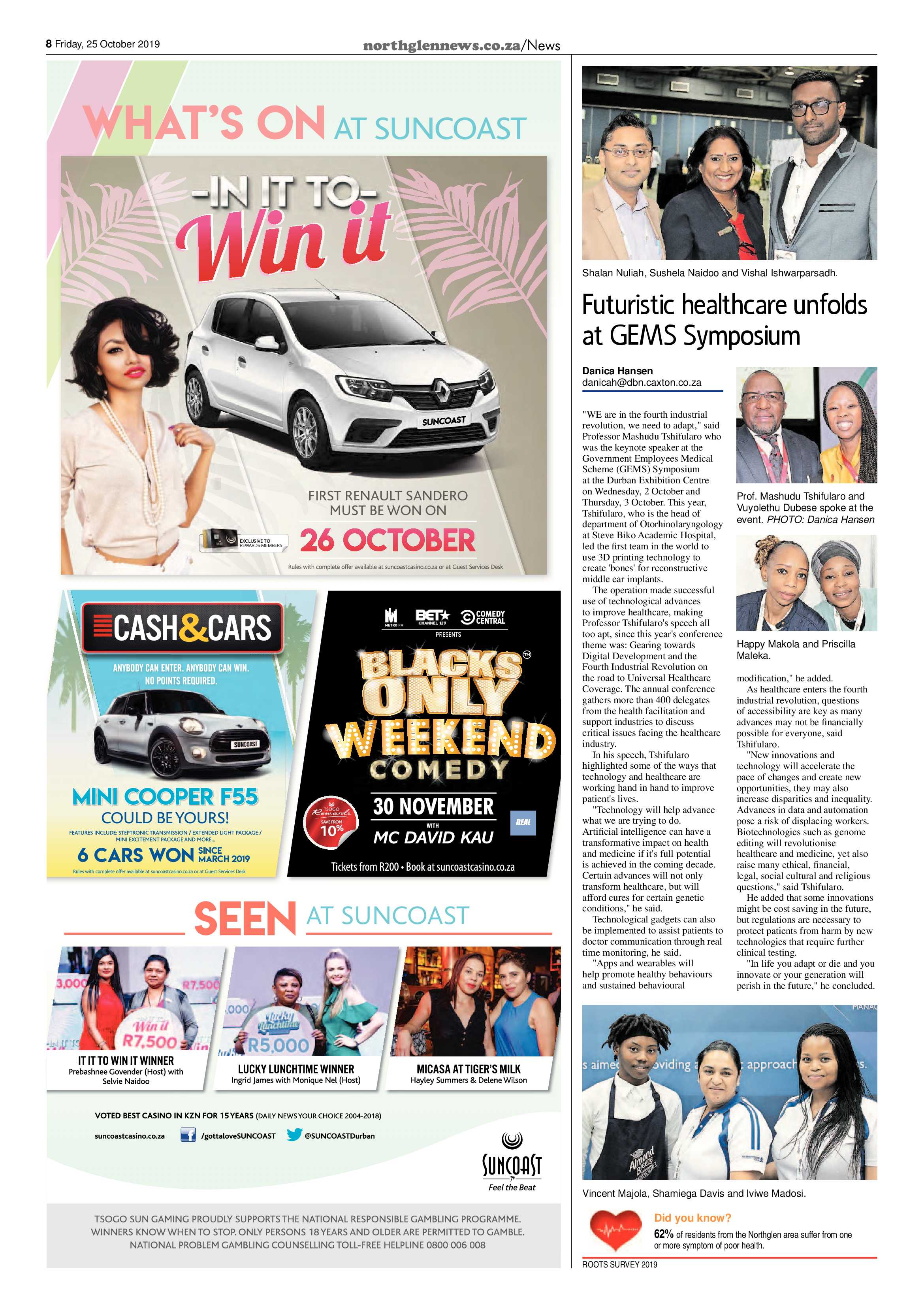 Northglen News 25 October 2019 page 8