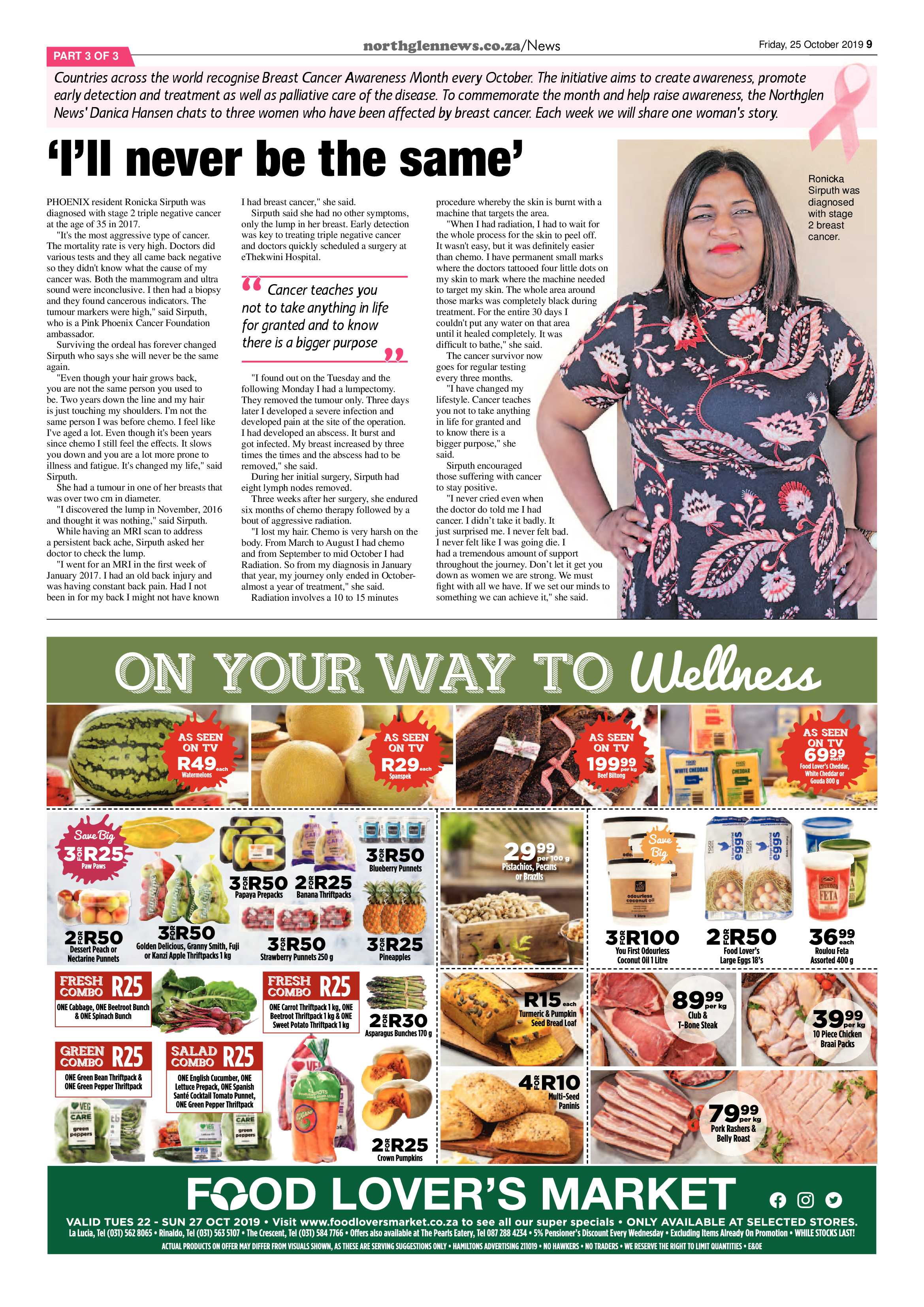 Northglen News 25 October 2019 page 9