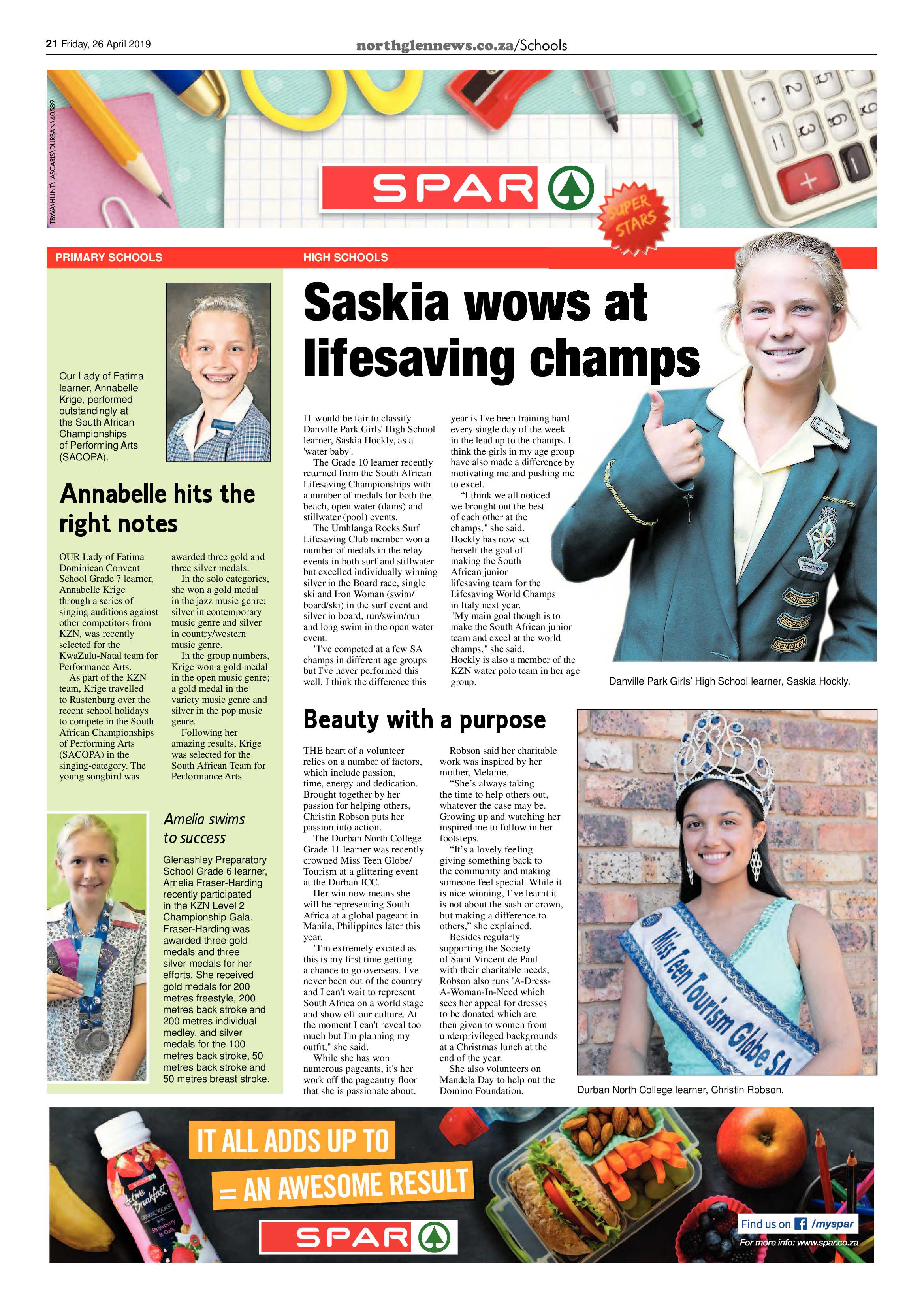 Northglen News 26 April 2019 page 21