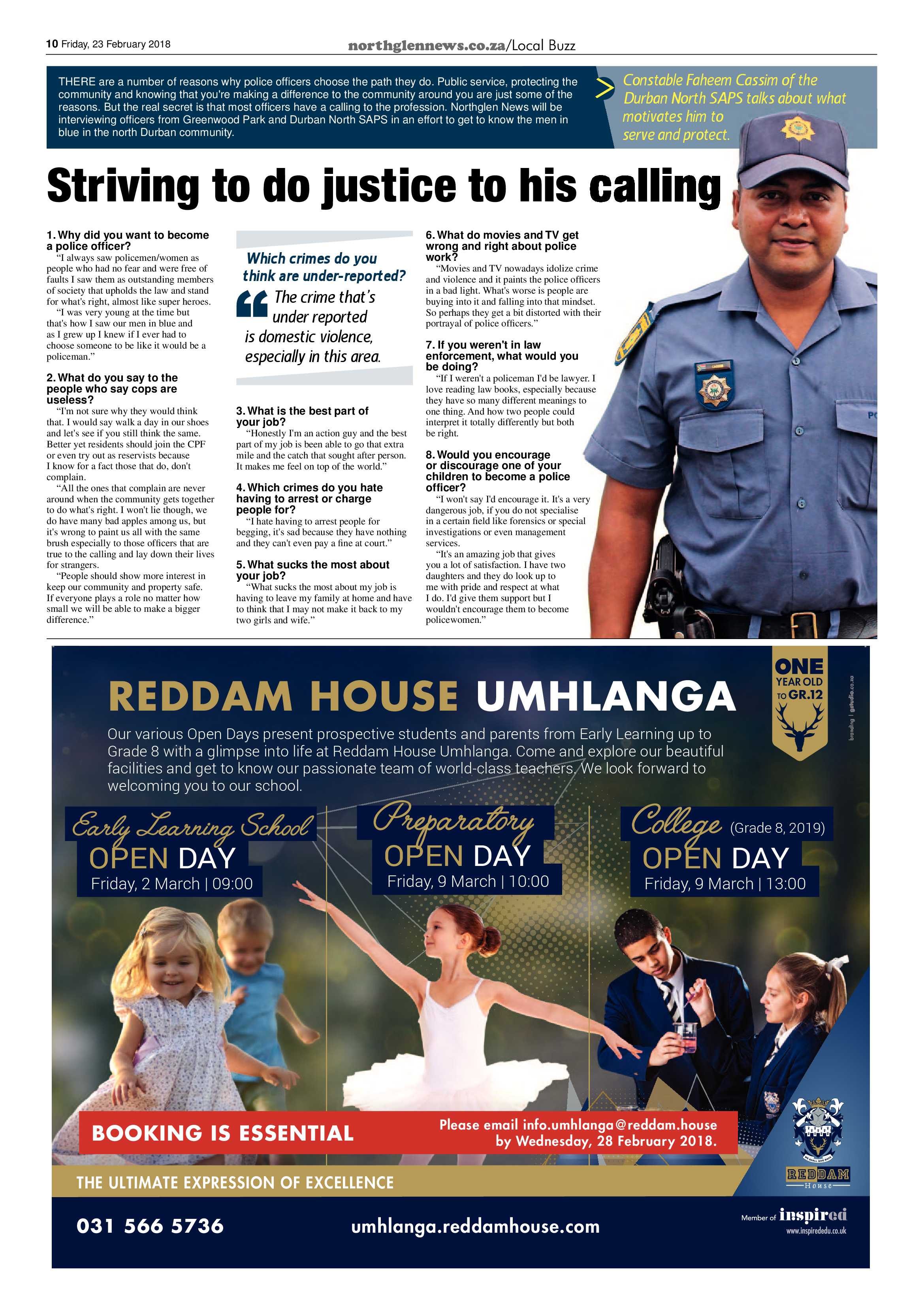 Northglen News 26 February 2018 page 10