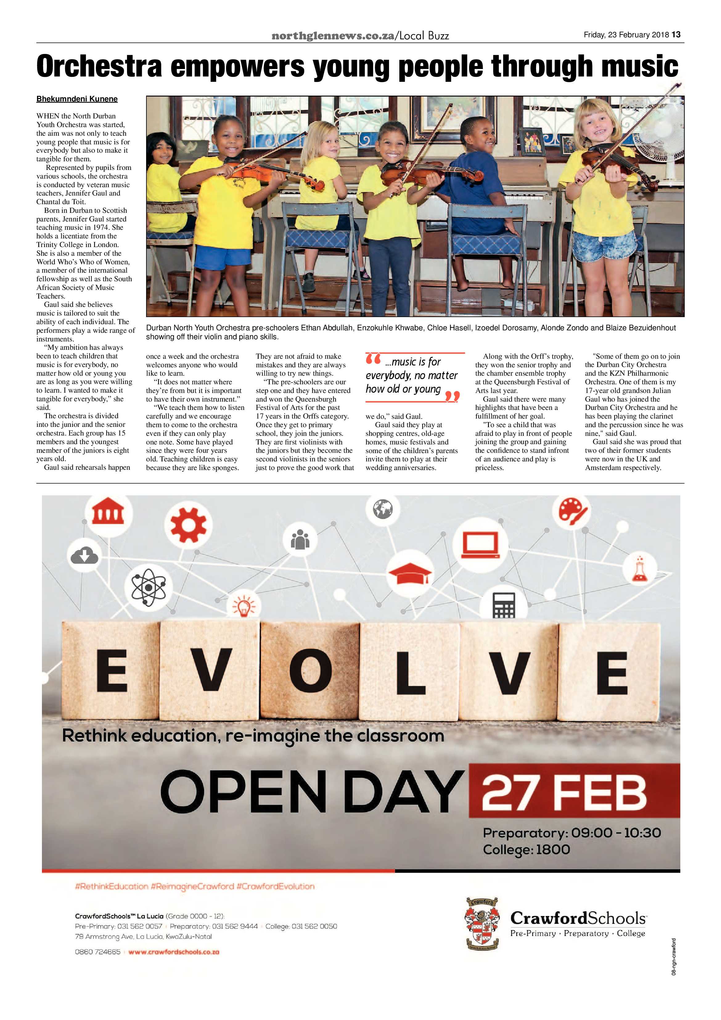 Northglen News 26 February 2018 page 13