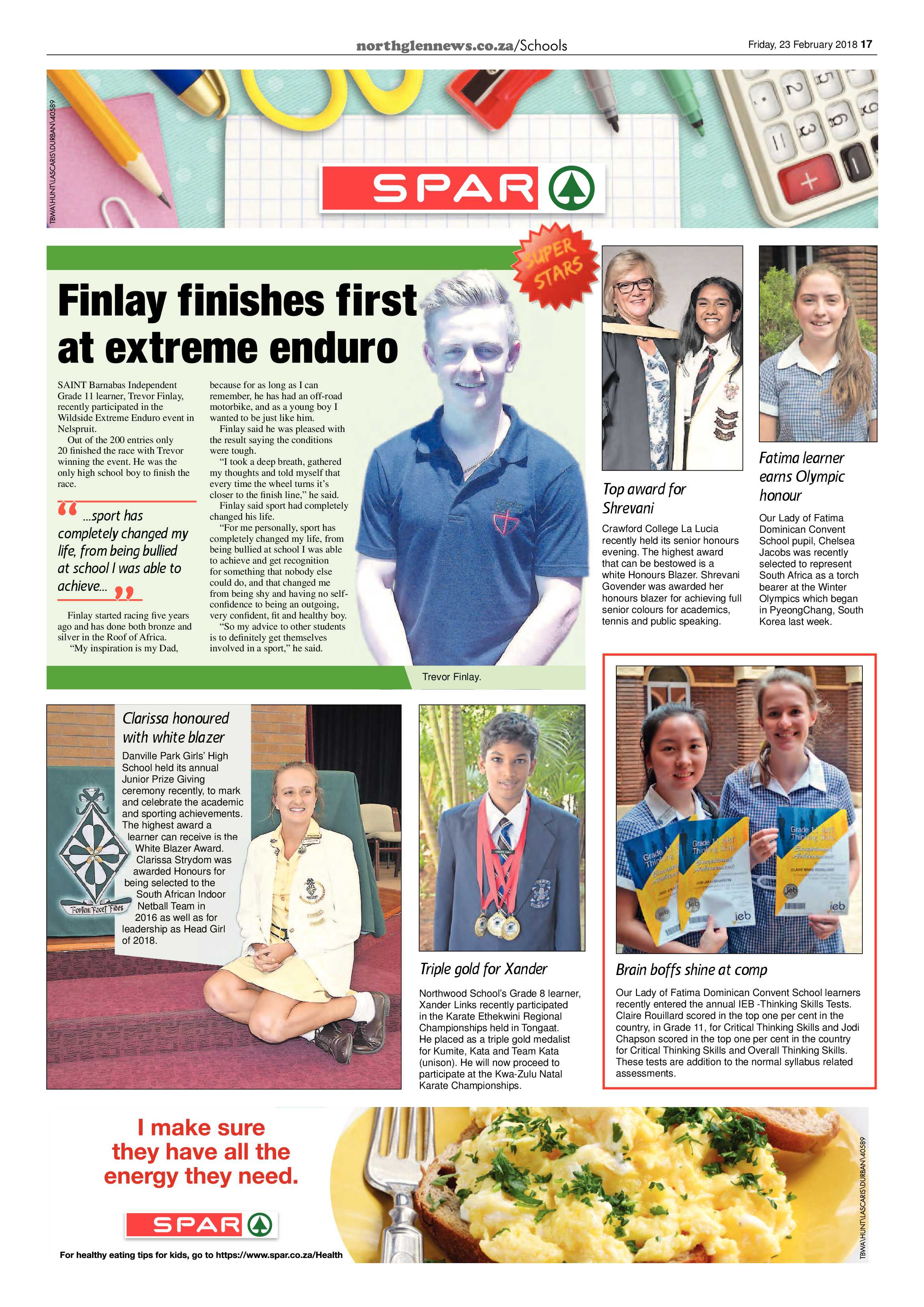 Northglen News 26 February 2018 page 17