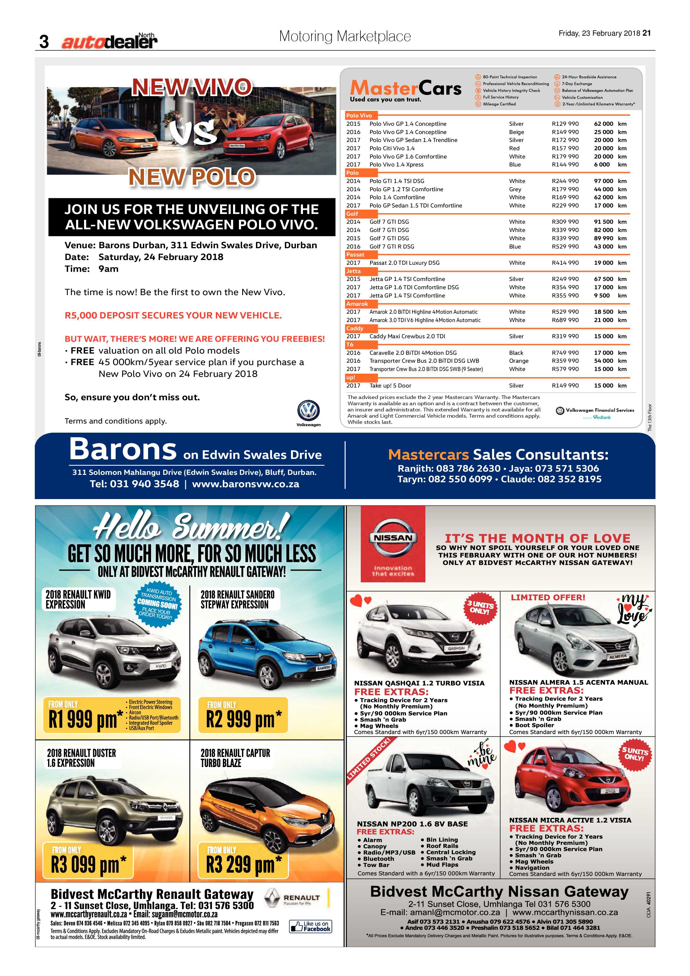 Northglen News 26 February 2018 page 21