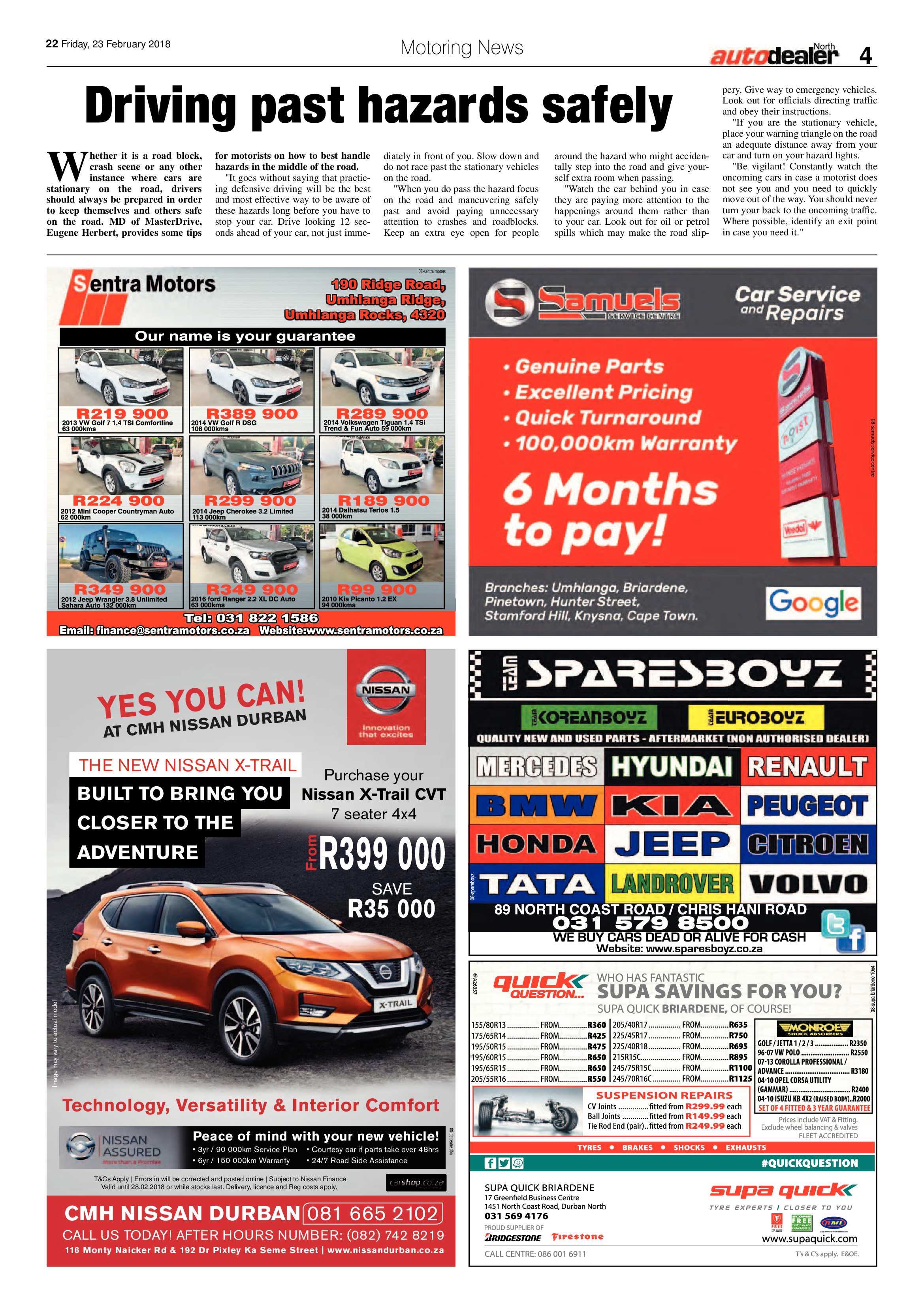 Northglen News 26 February 2018 page 22