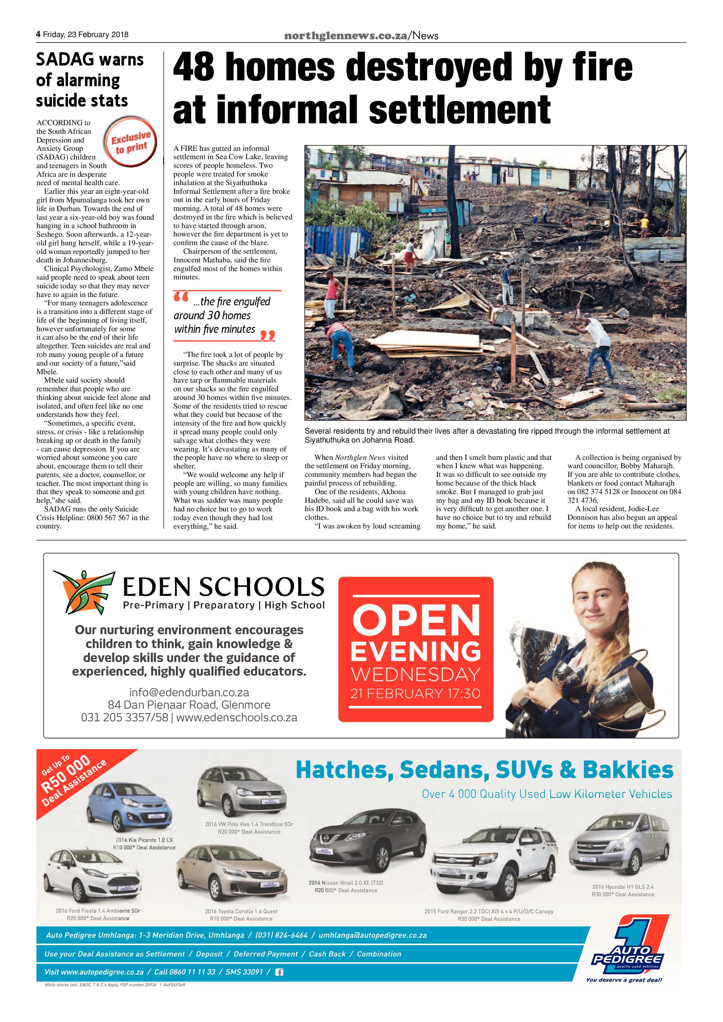 Northglen News 26 February 2018 page 4