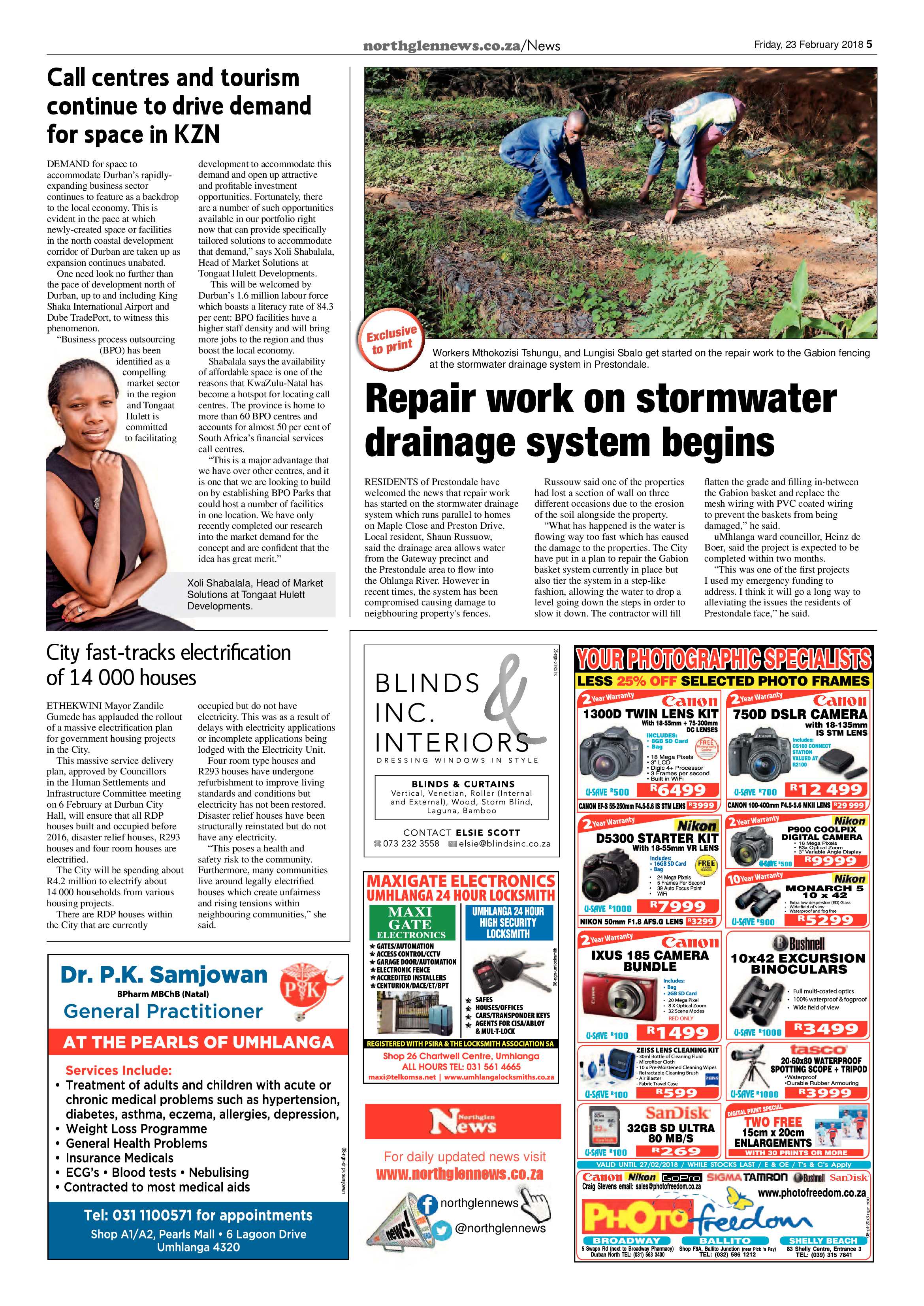 Northglen News 26 February 2018 page 5
