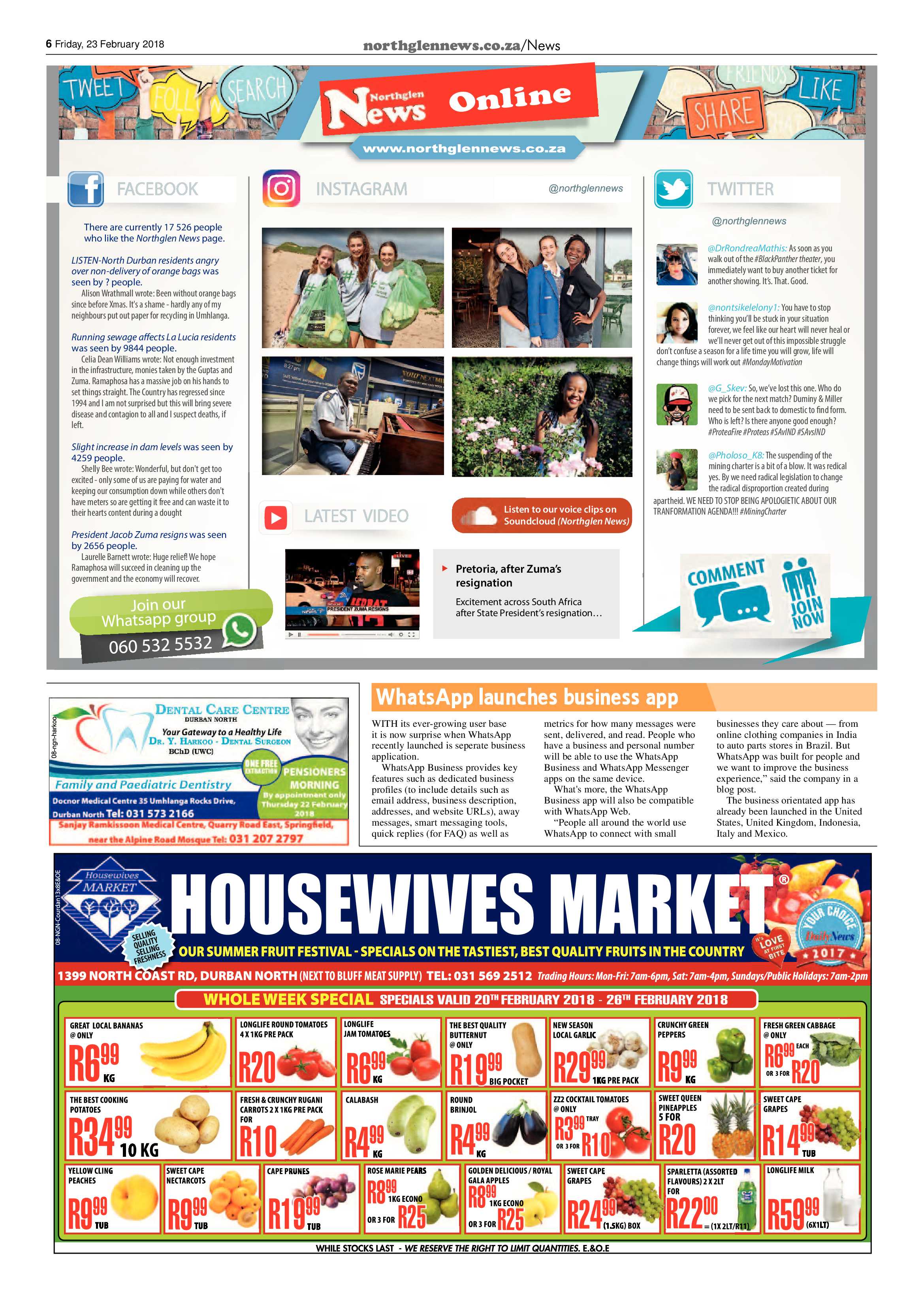 Northglen News 26 February 2018 page 6