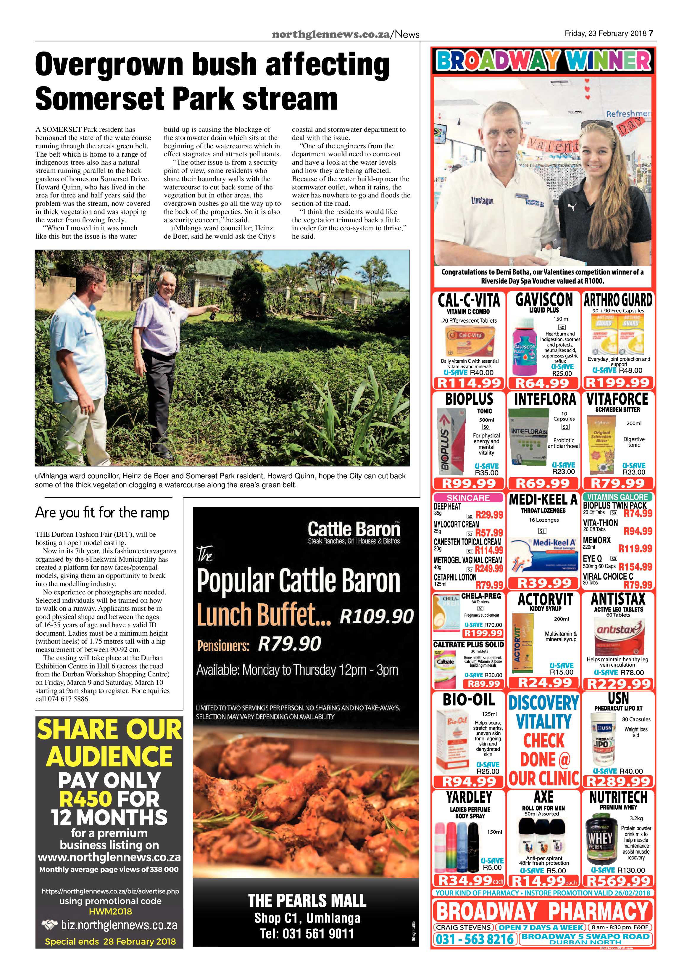Northglen News 26 February 2018 page 7