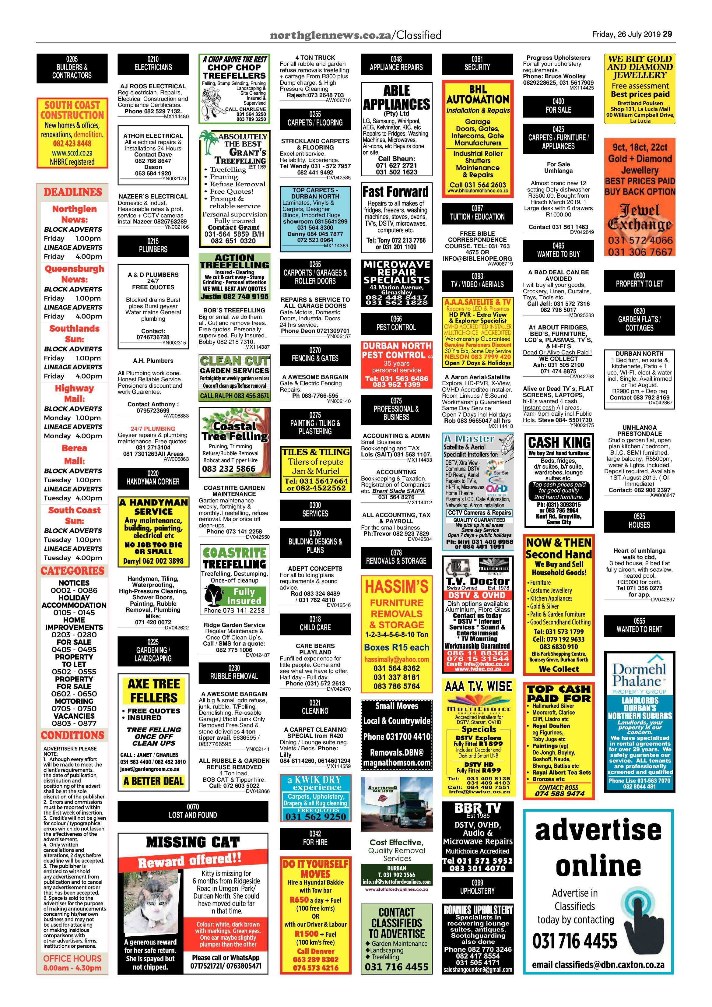 Northglen News 26 July 2019 page 29