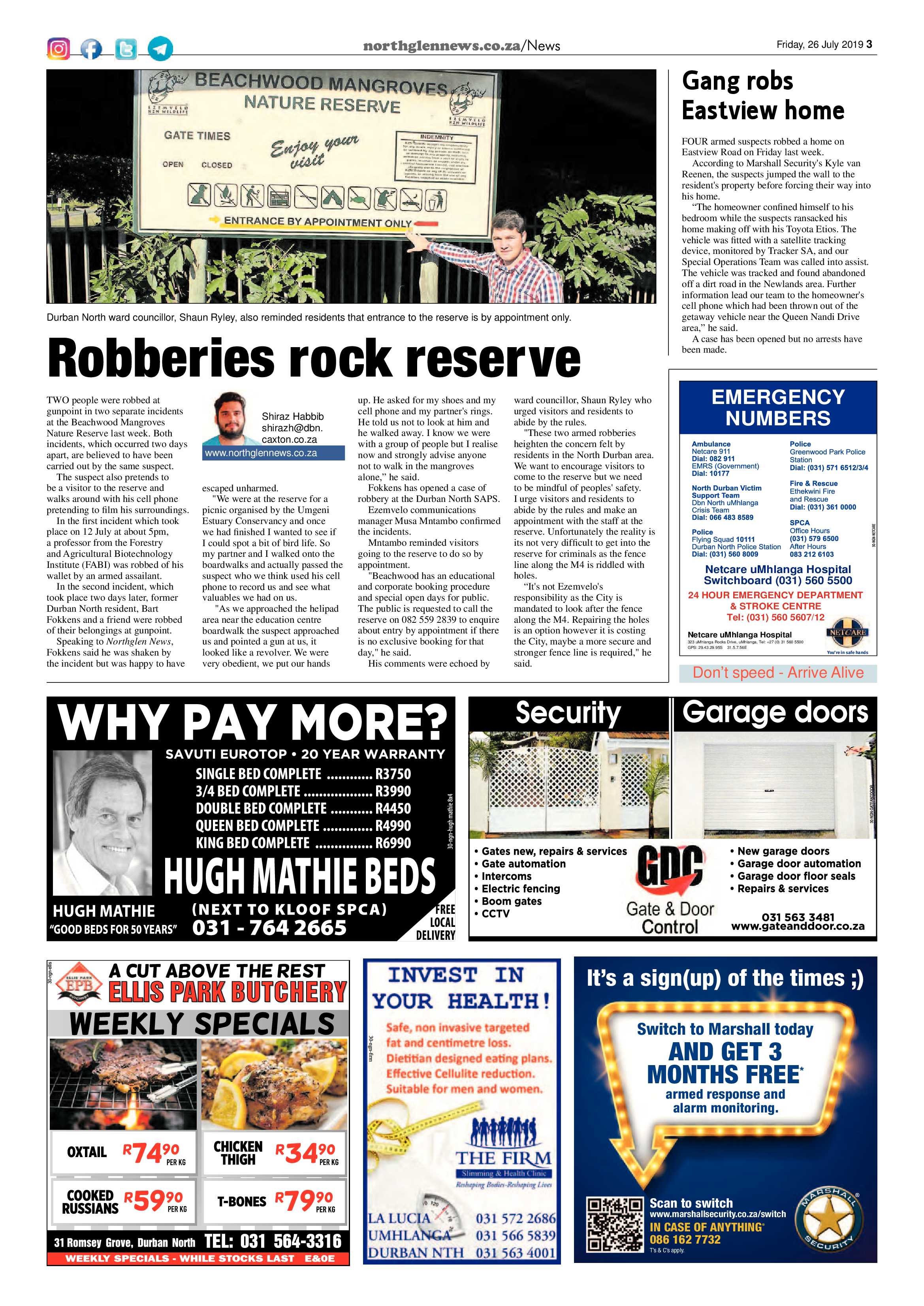 Northglen News 26 July 2019 page 3