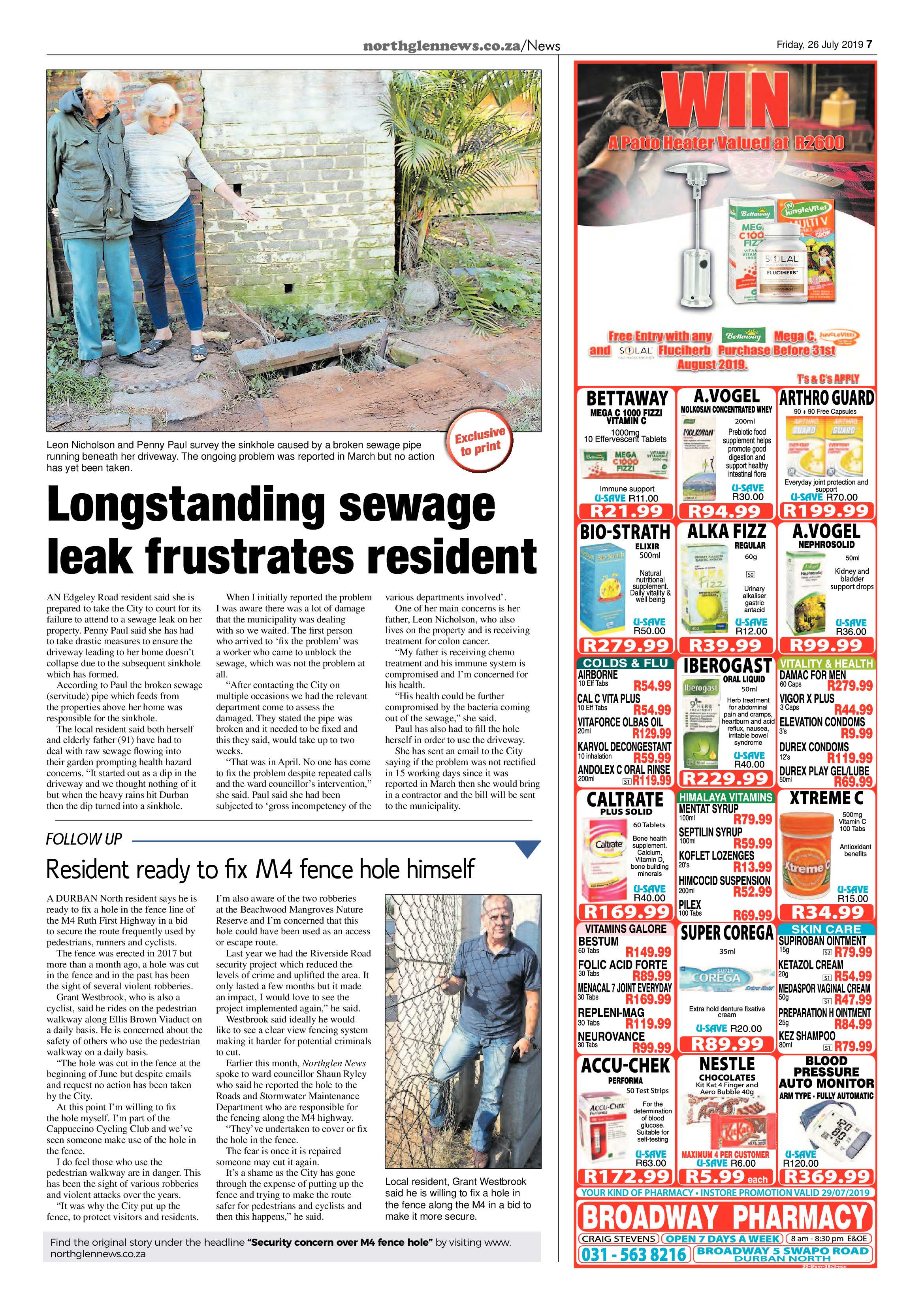Northglen News 26 July 2019 page 7