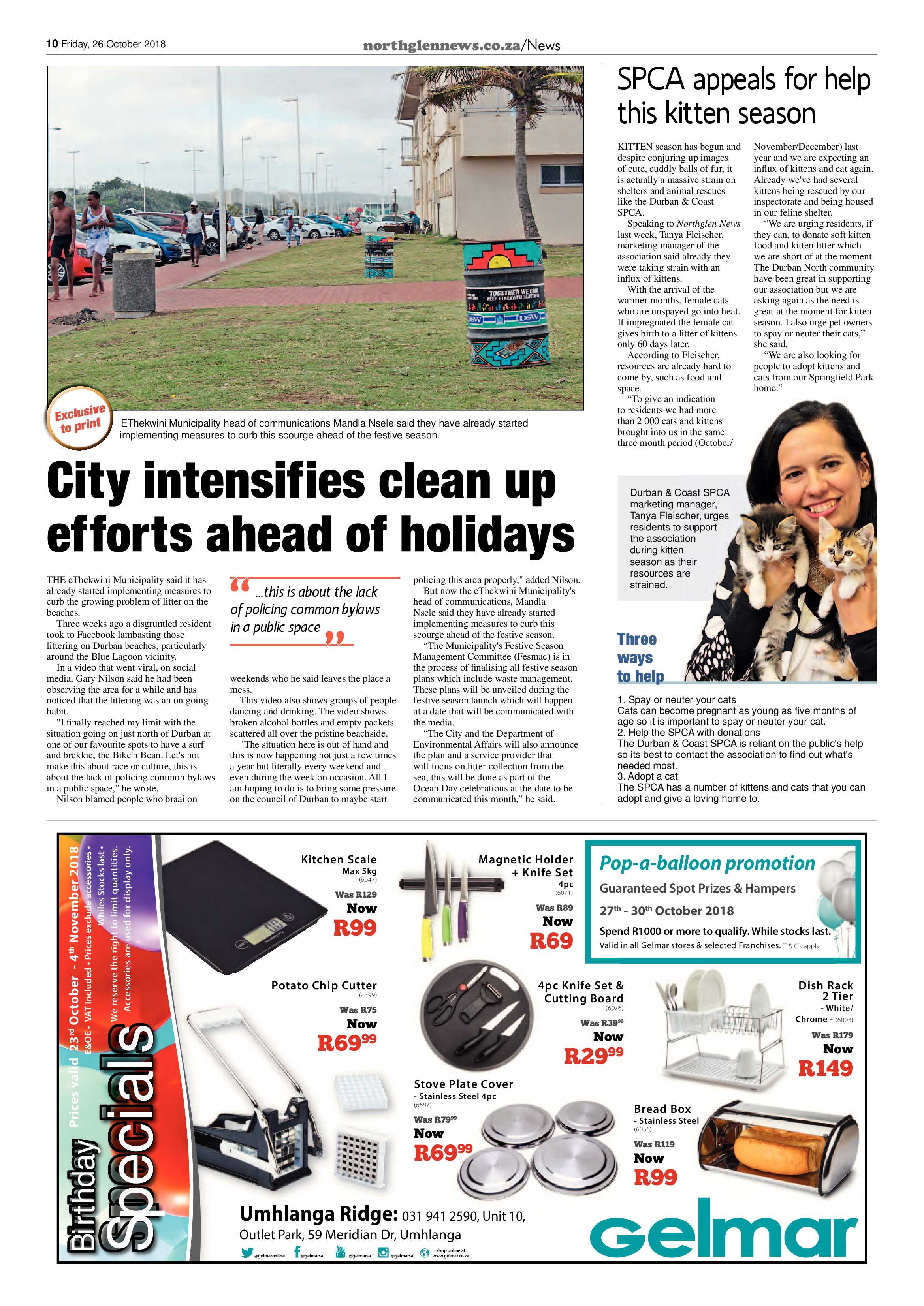 Northglen News 26 October 2018 page 10