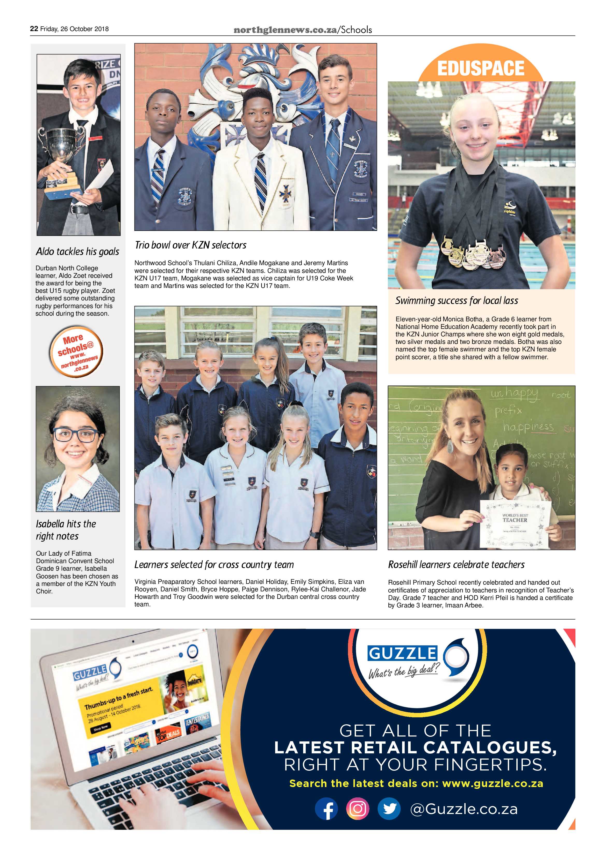 Northglen News 26 October 2018 page 22
