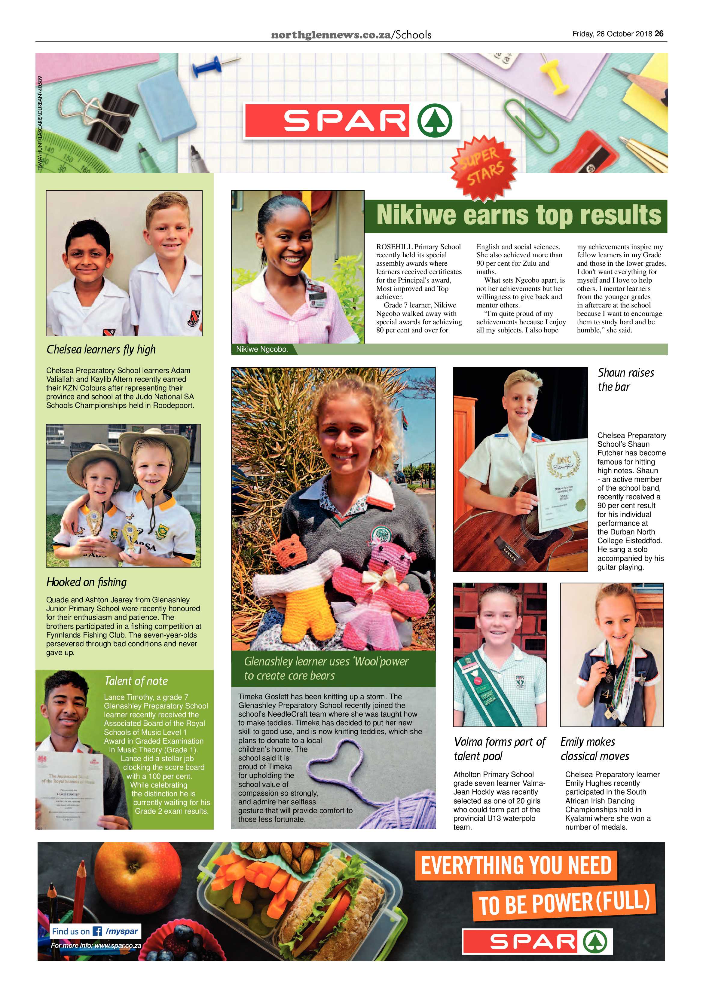 Northglen News 26 October 2018 page 26
