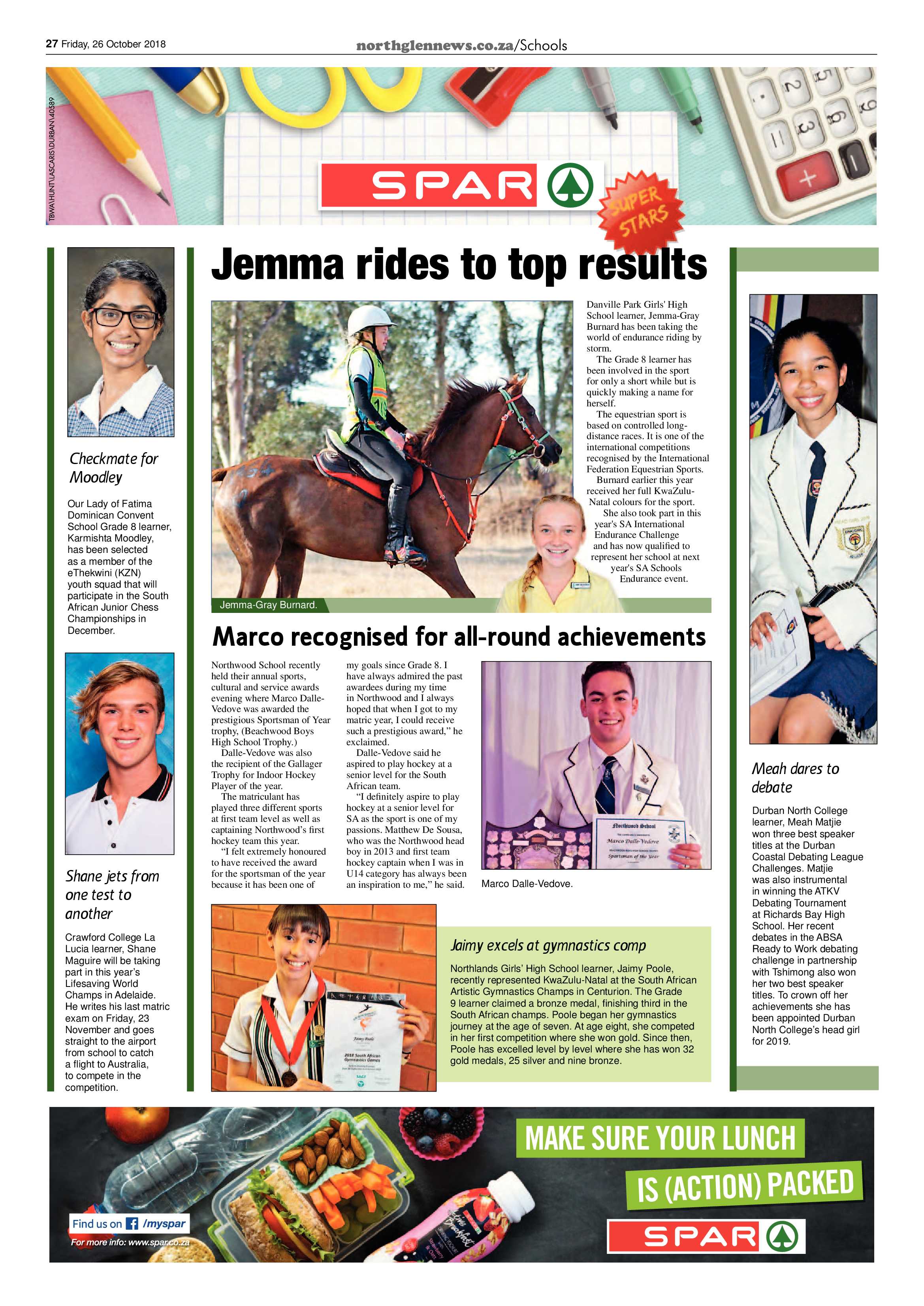 Northglen News 26 October 2018 page 27