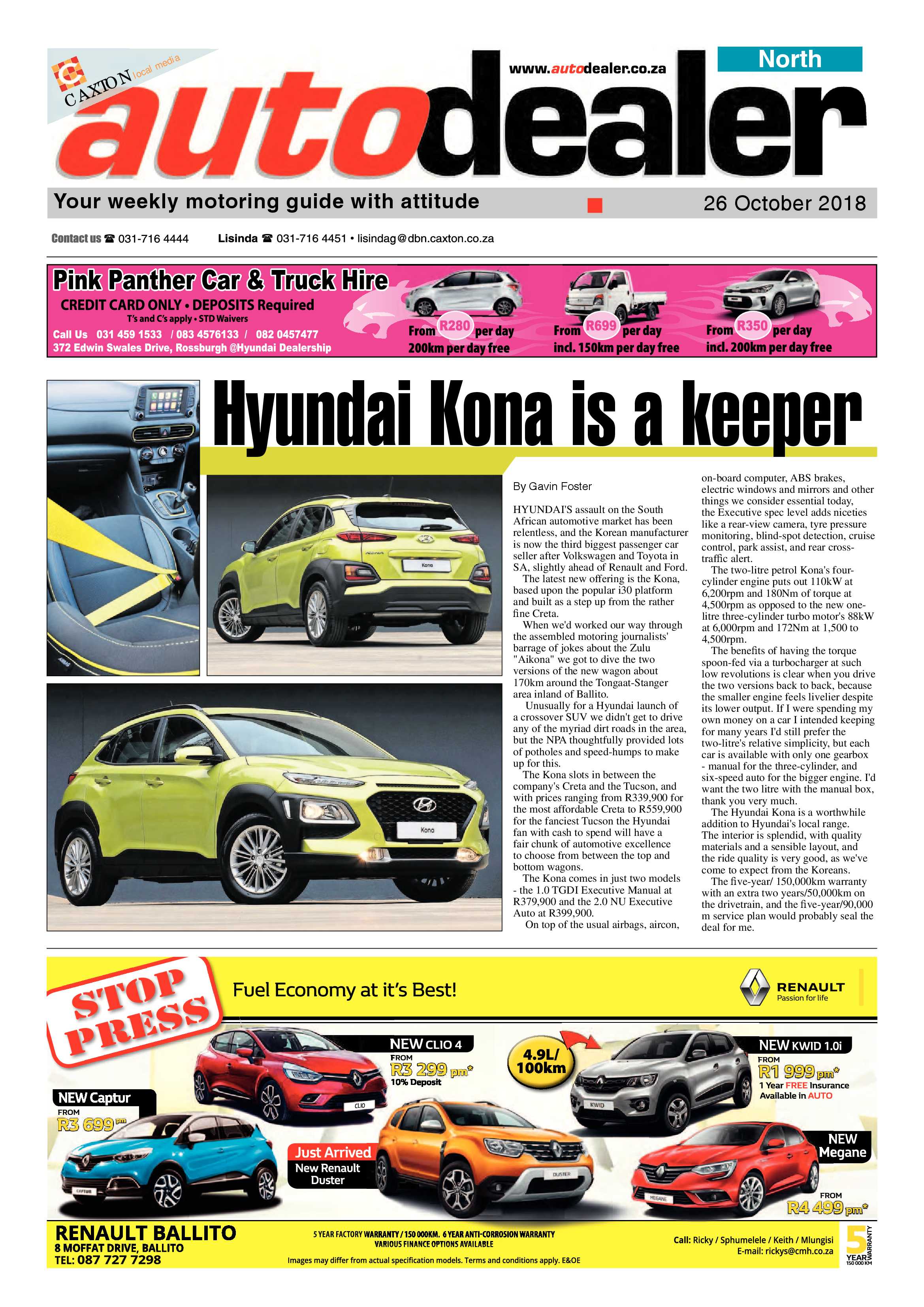 Northglen News 26 October 2018 page 29