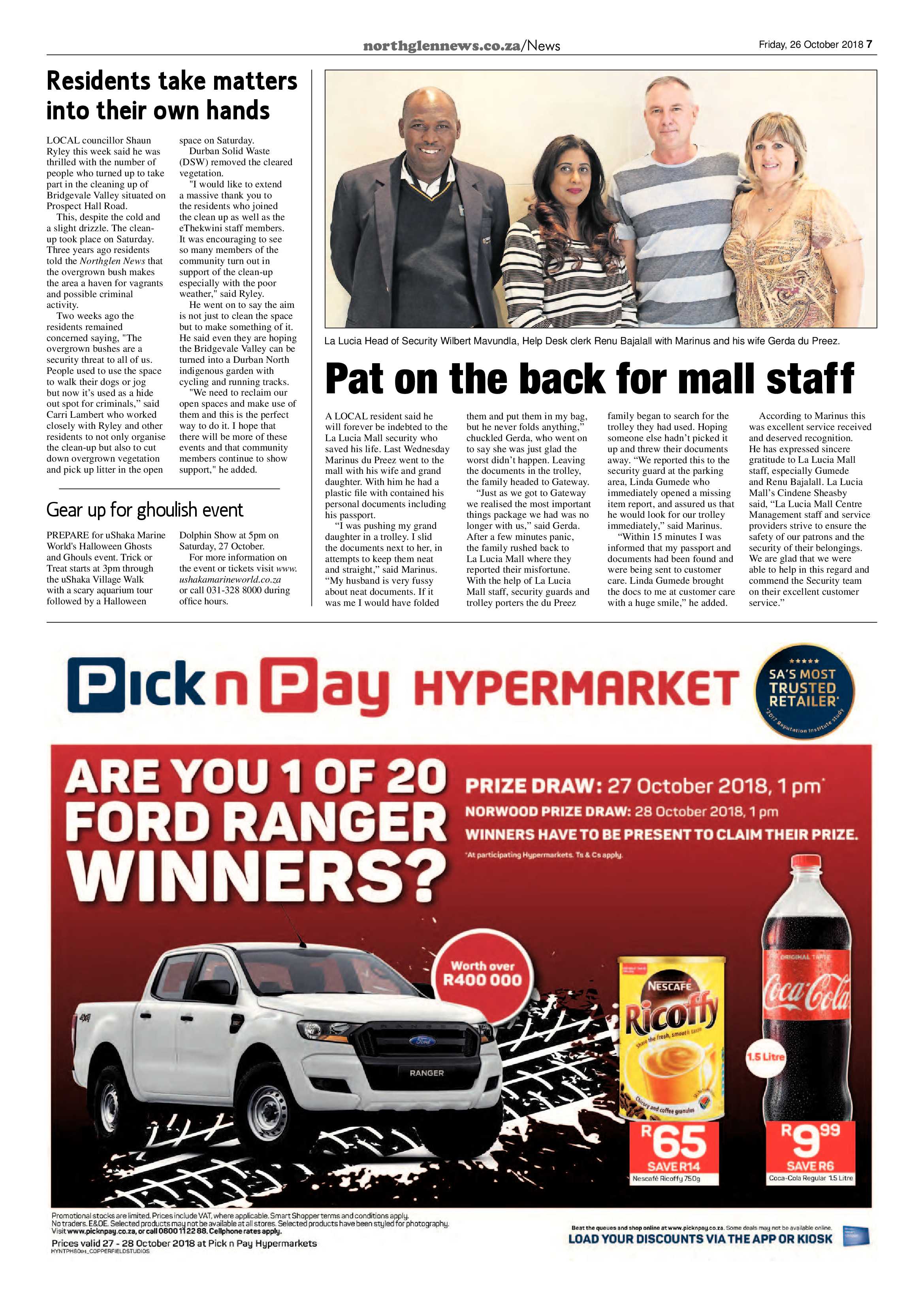 Northglen News 26 October 2018 page 7