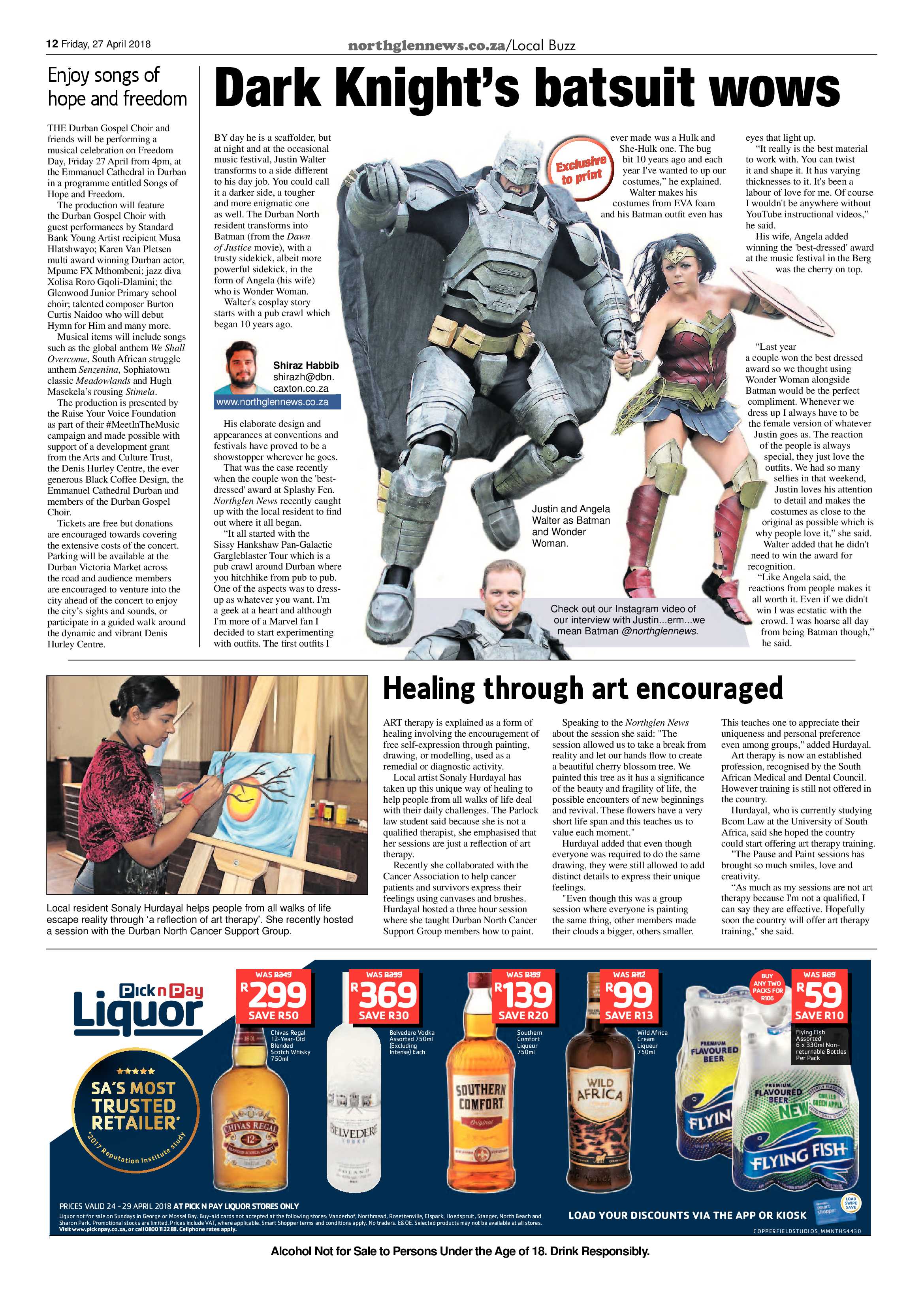 Northglen News 27 April 2018 page 12