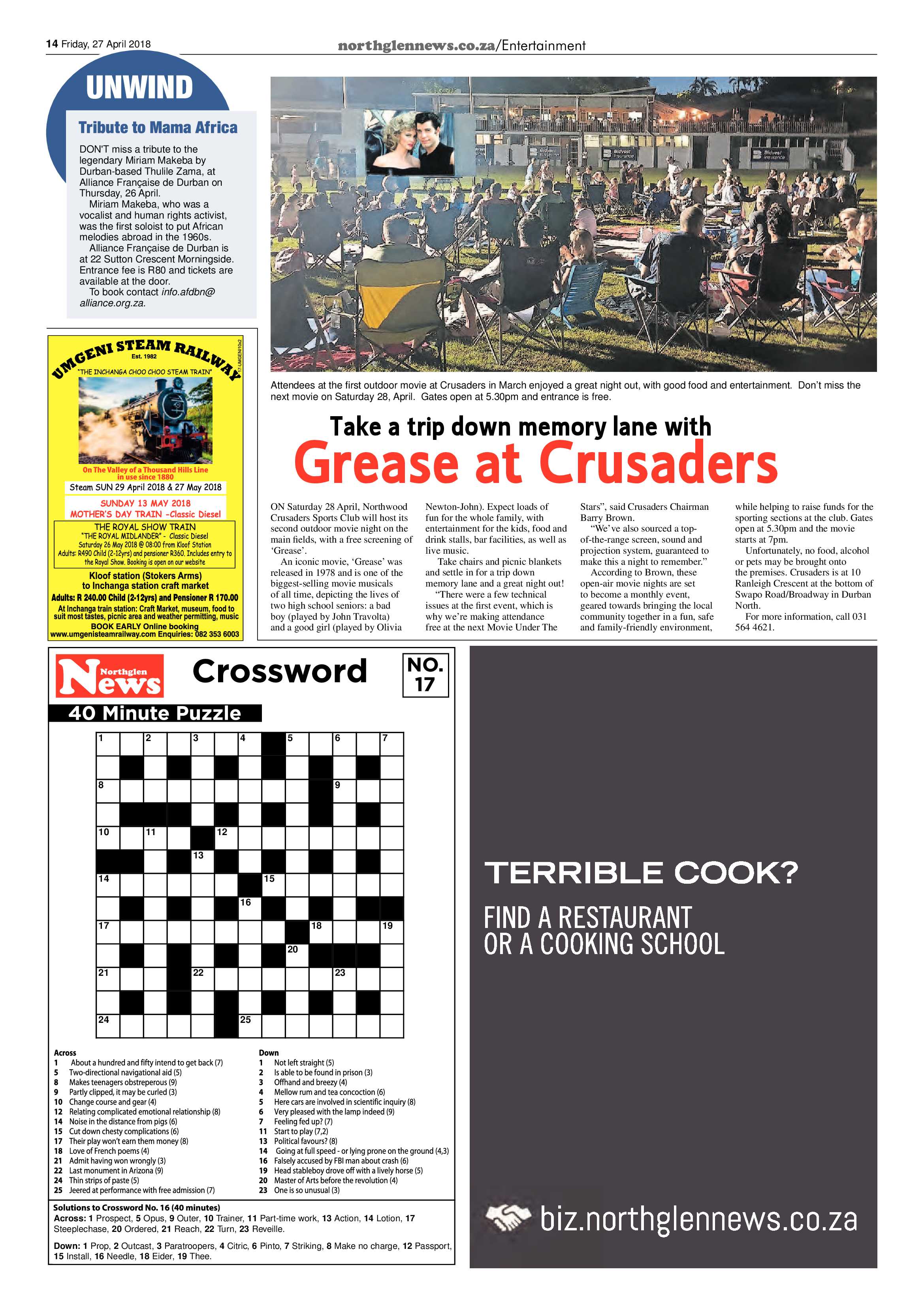 Northglen News 27 April 2018 page 14