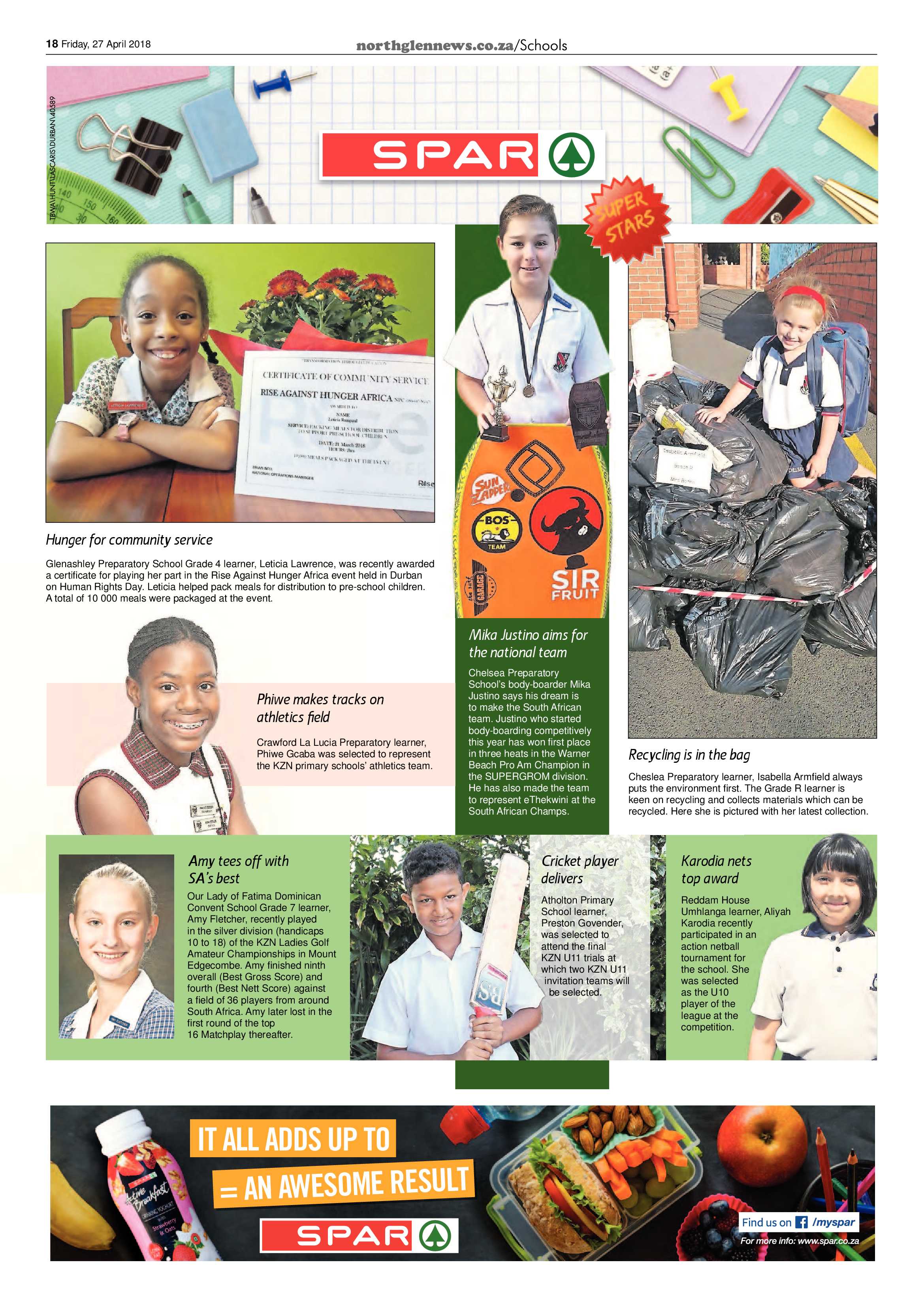 Northglen News 27 April 2018 page 18