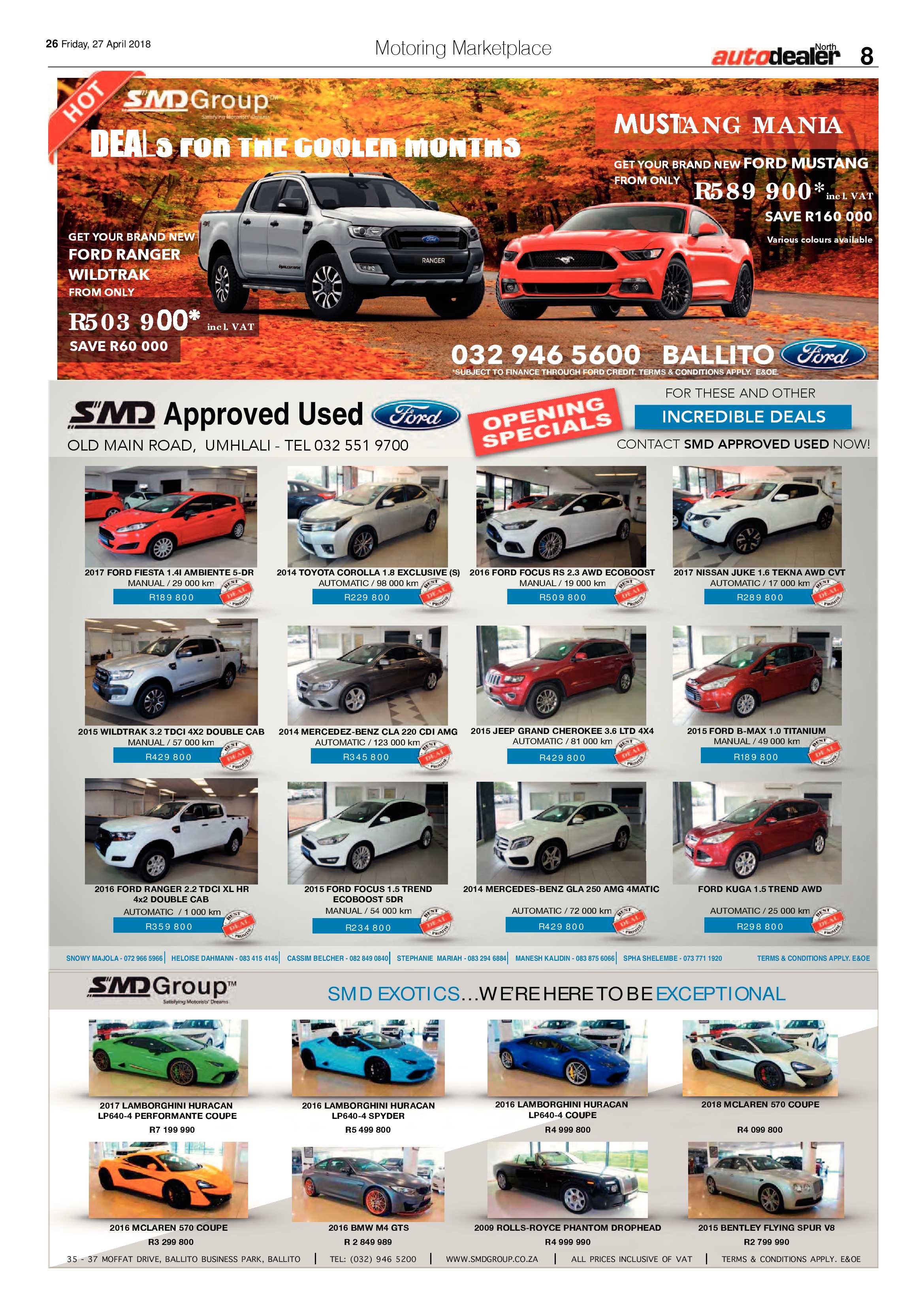 Northglen News 27 April 2018 page 26
