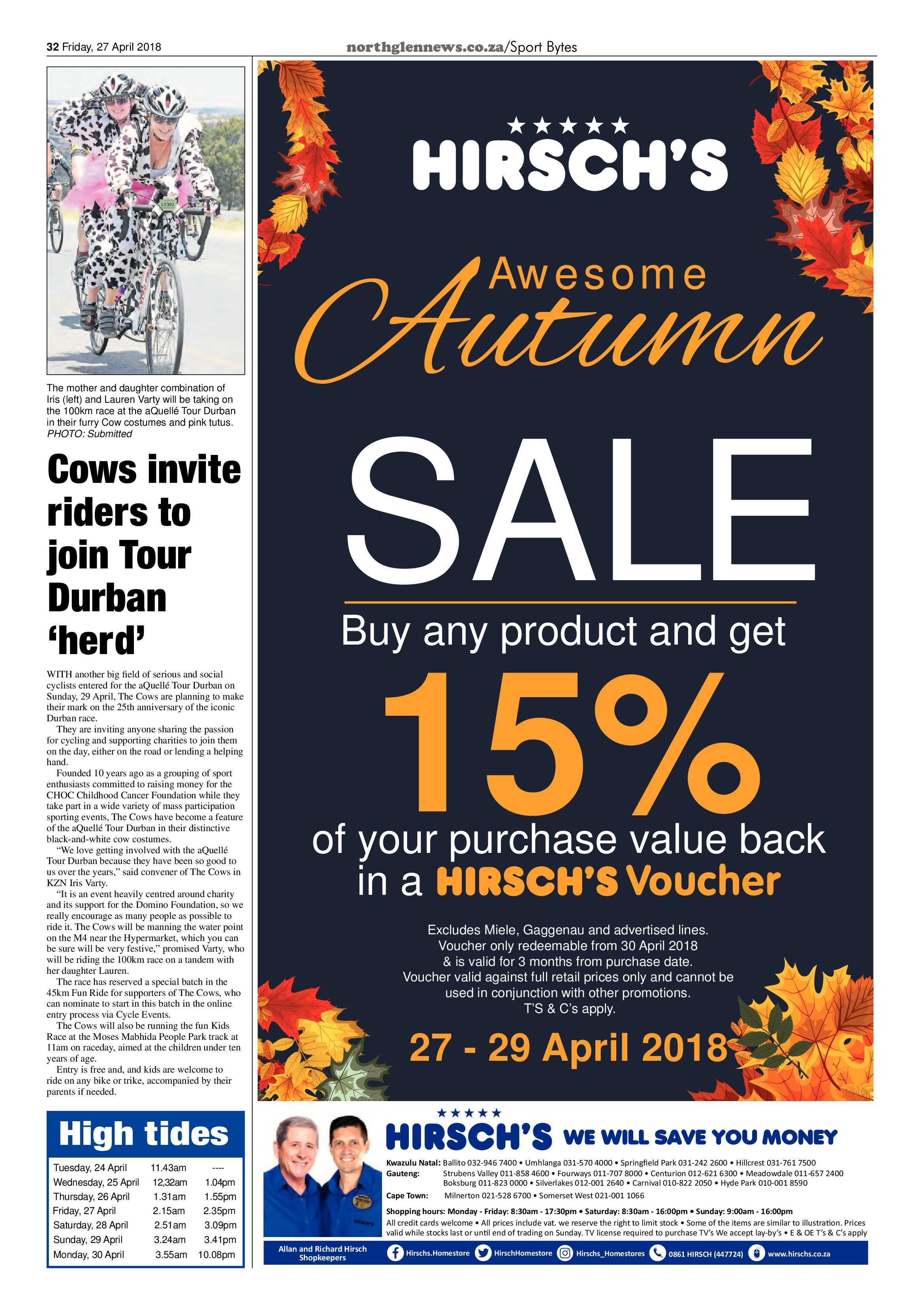 Northglen News 27 April 2018 page 32