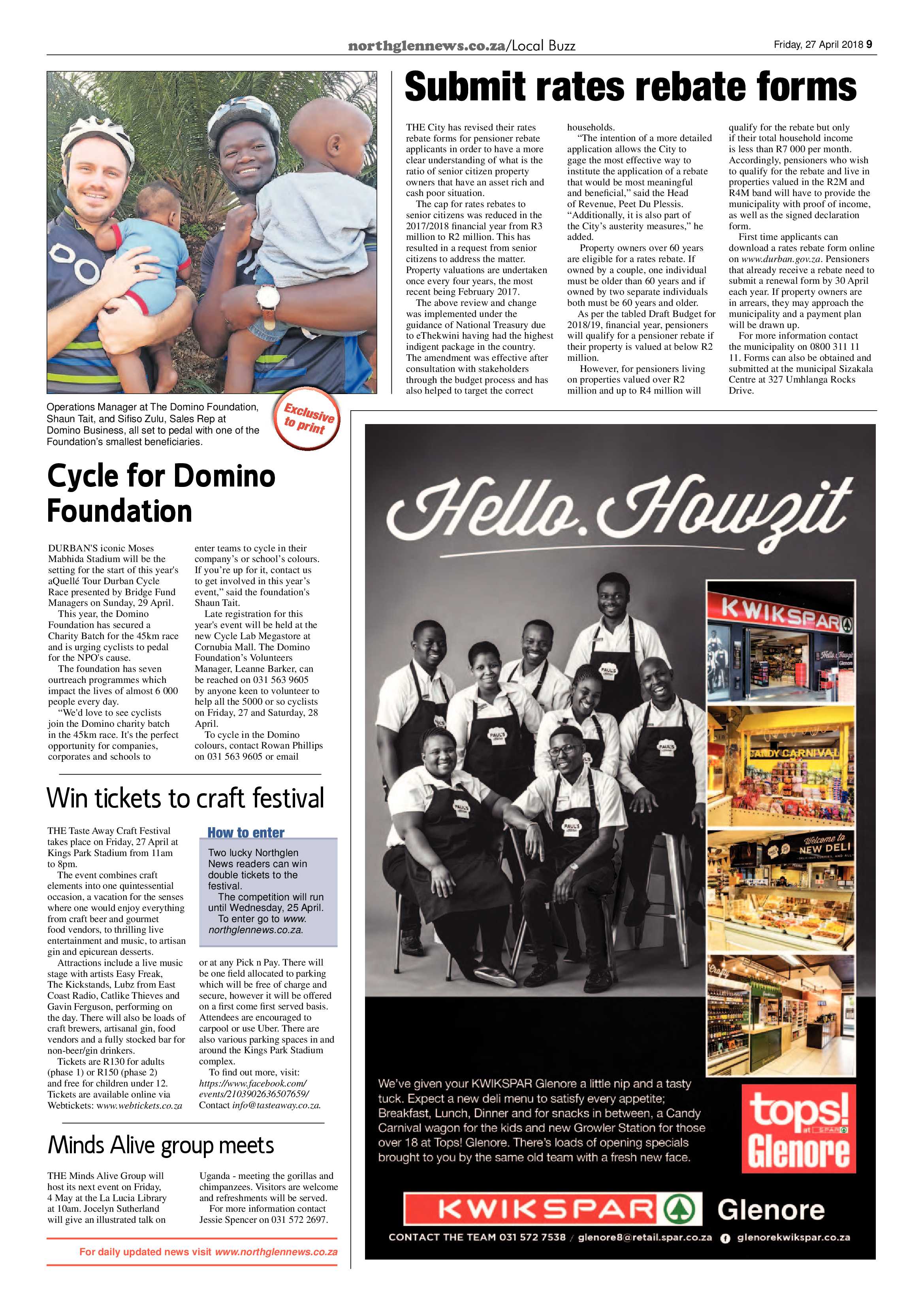 Northglen News 27 April 2018 page 9